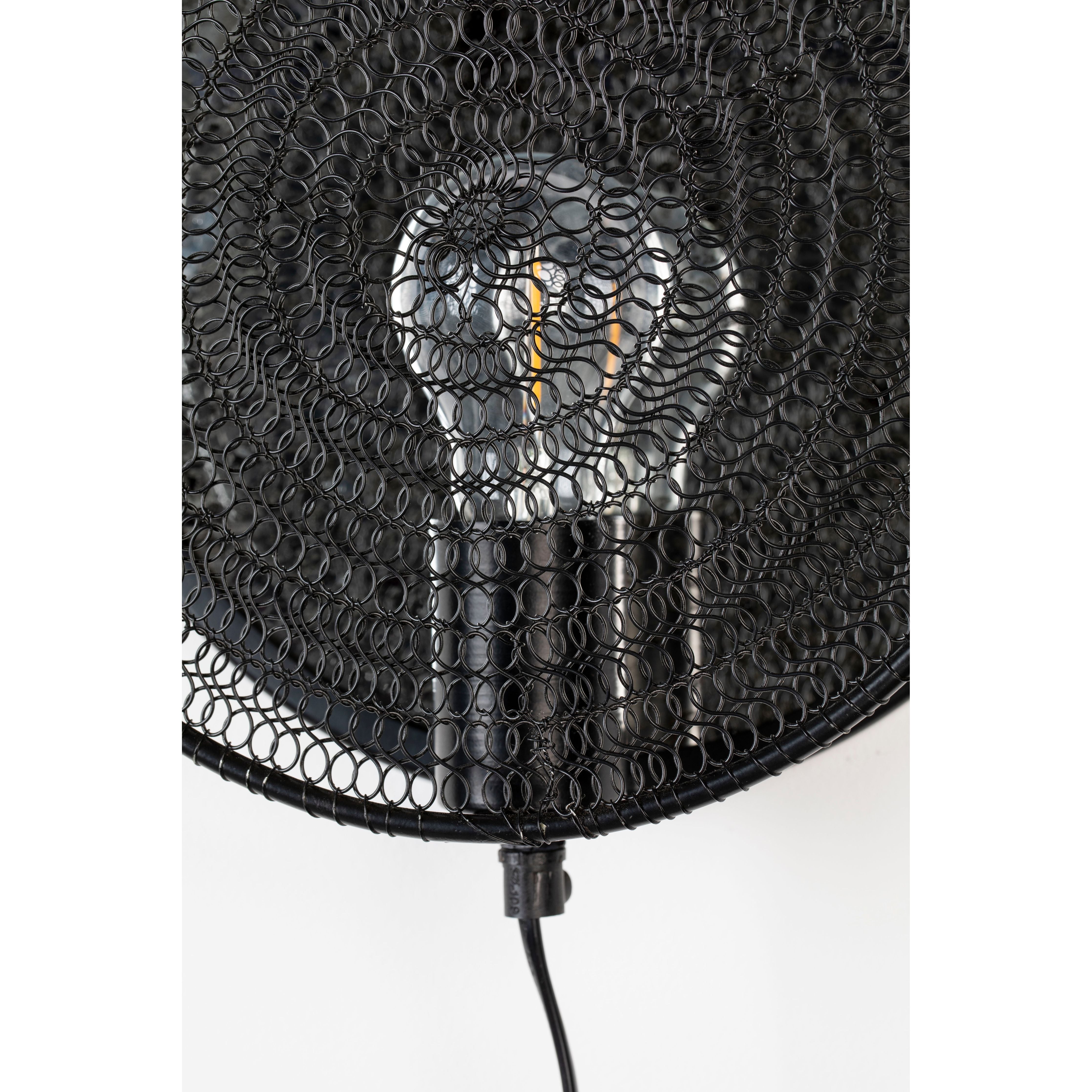 Wandlamp lea black