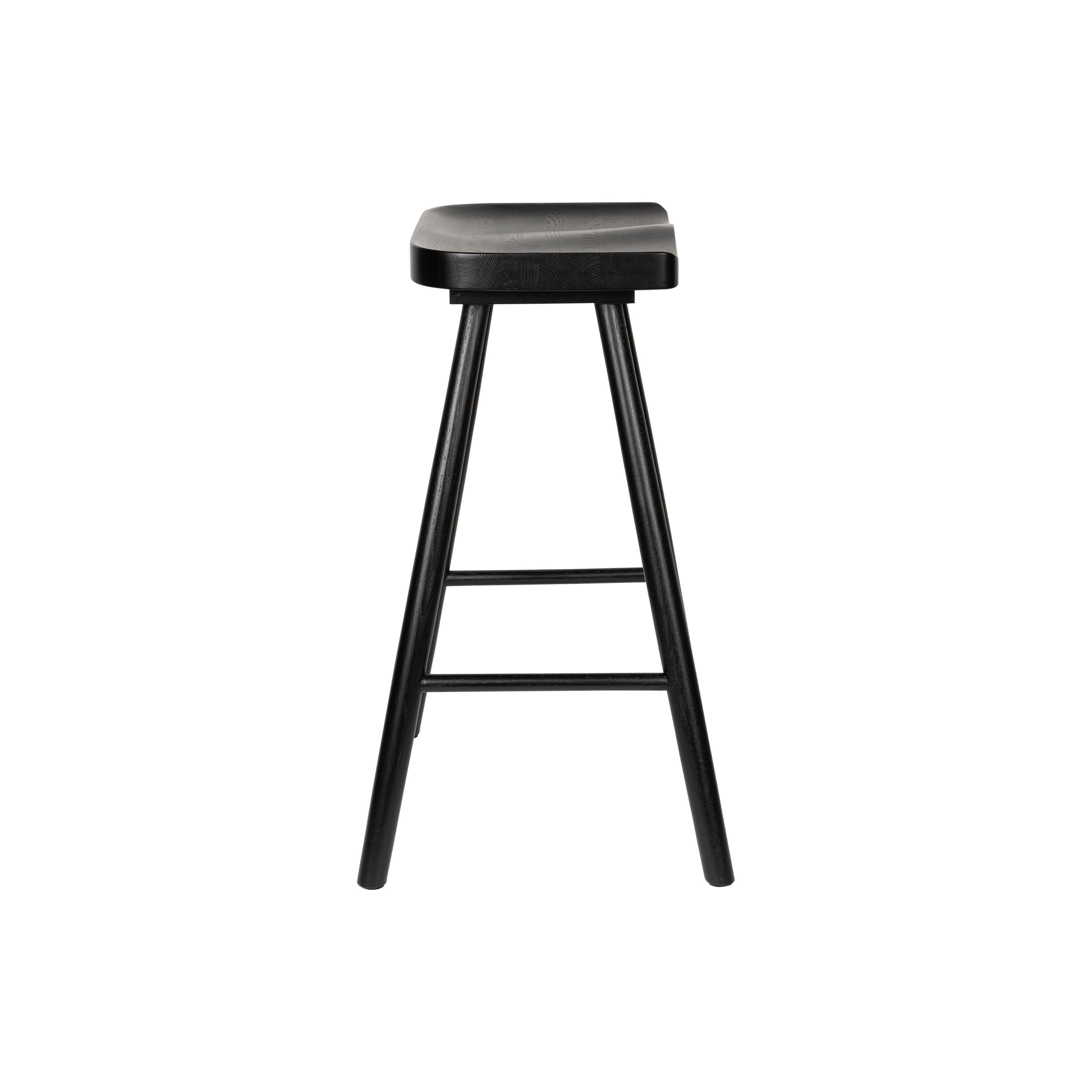 Bar stool vander black