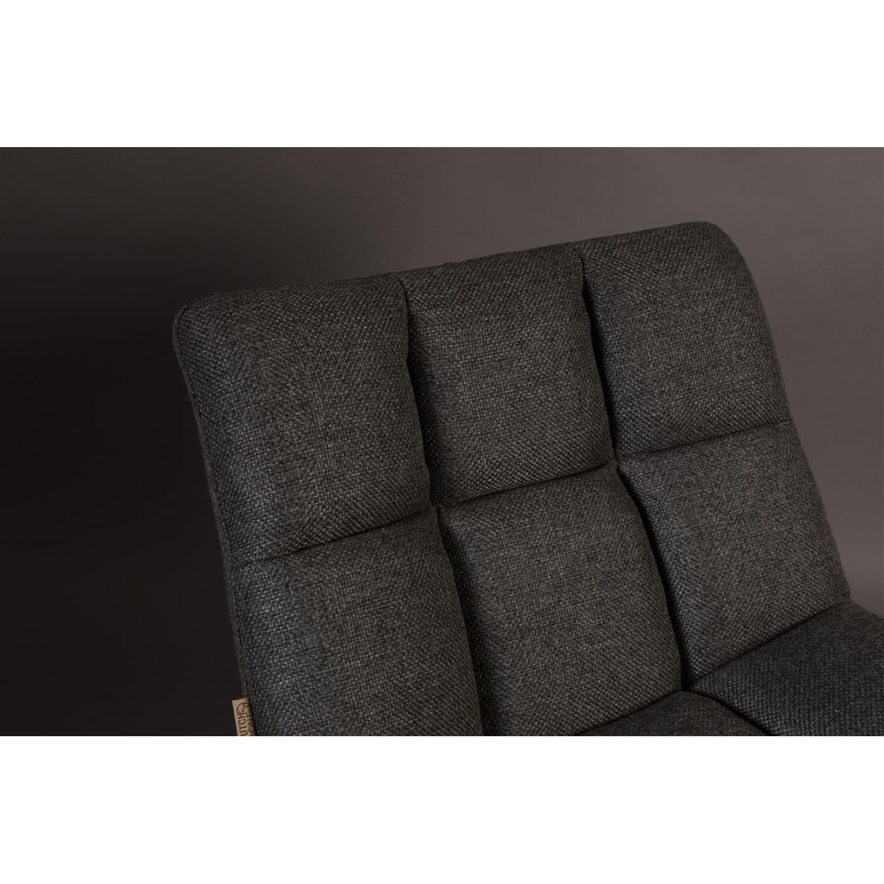 Fauteuil bar dark grey