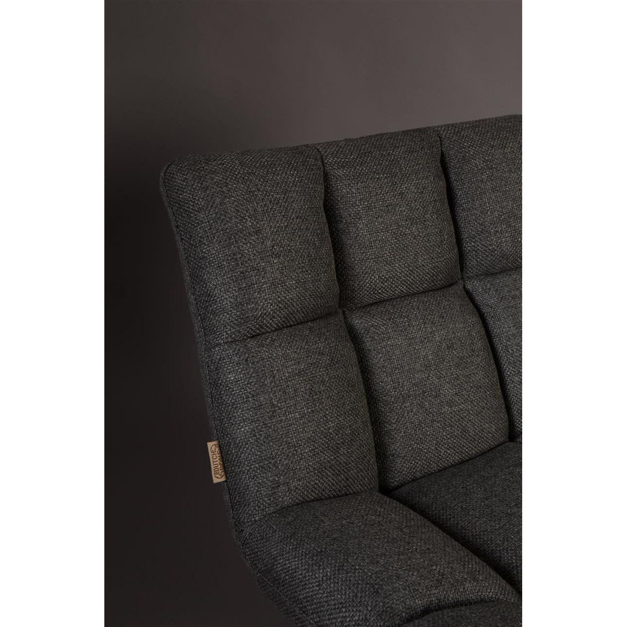 Fauteuil bar dark grey