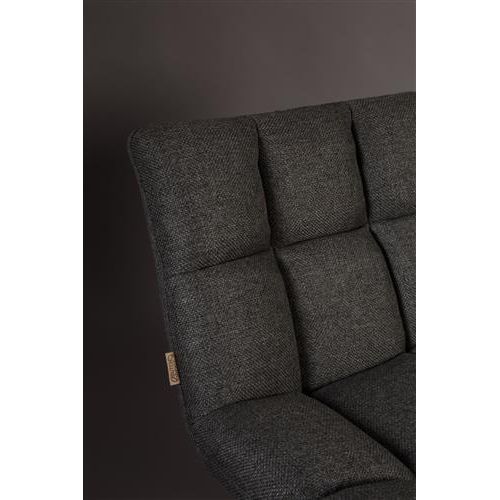 Fauteuil bar dark grey