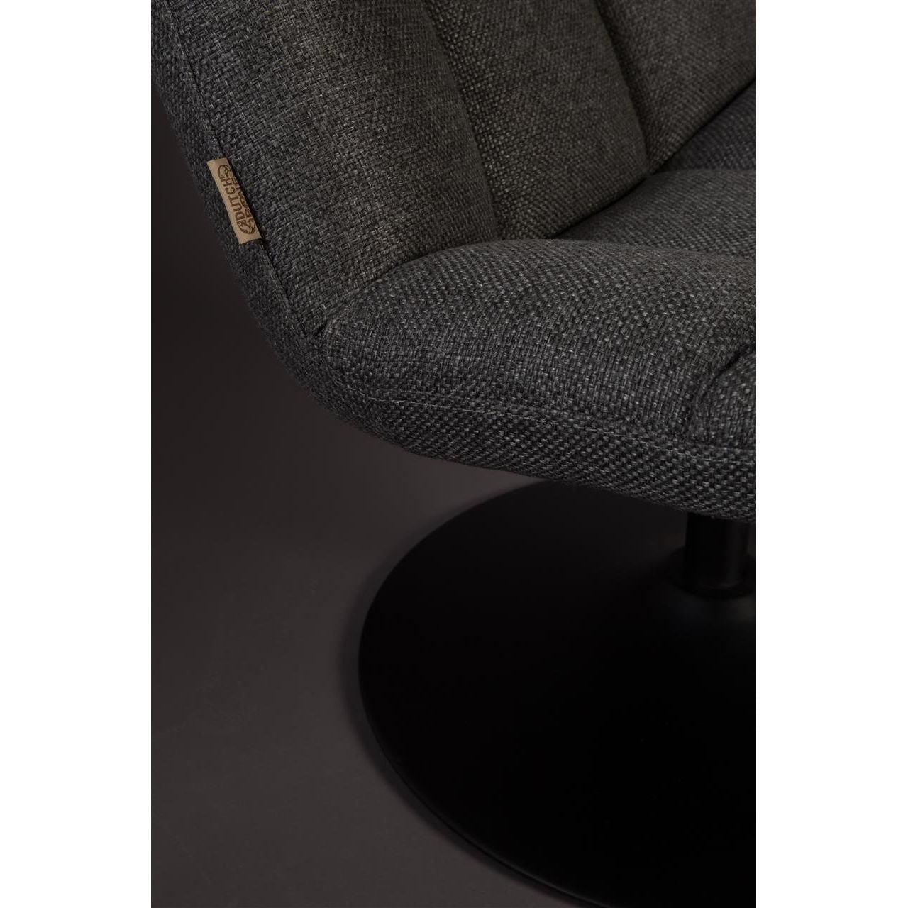 Fauteuil bar dark grey