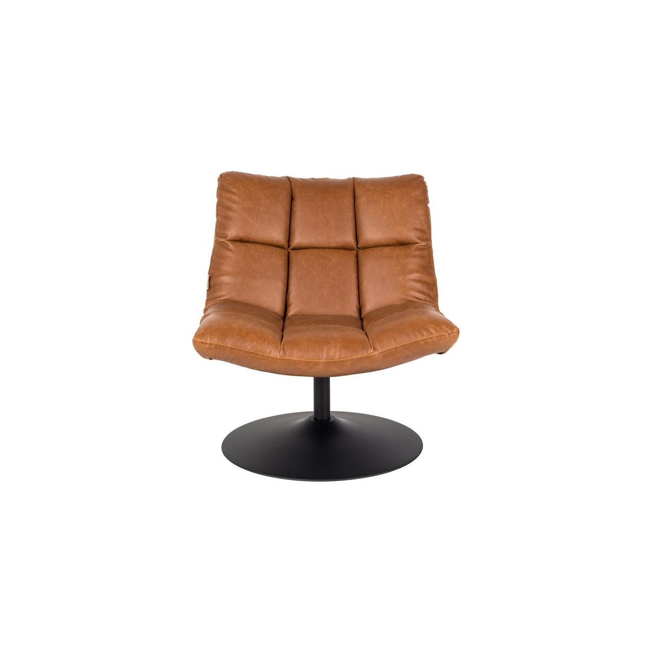 Fauteuil bar vintage brown