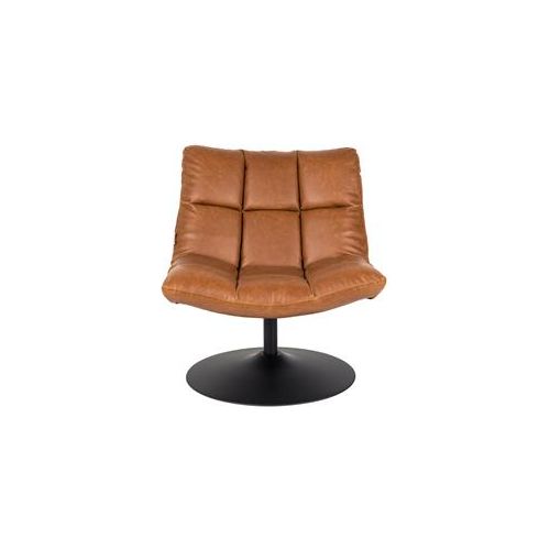 Fauteuil bar vintage brown