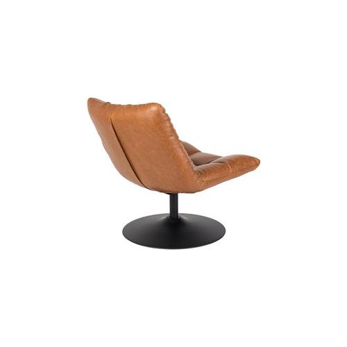 Fauteuil bar vintage brown