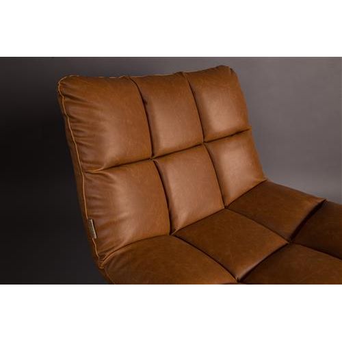 Fauteuil bar vintage brown