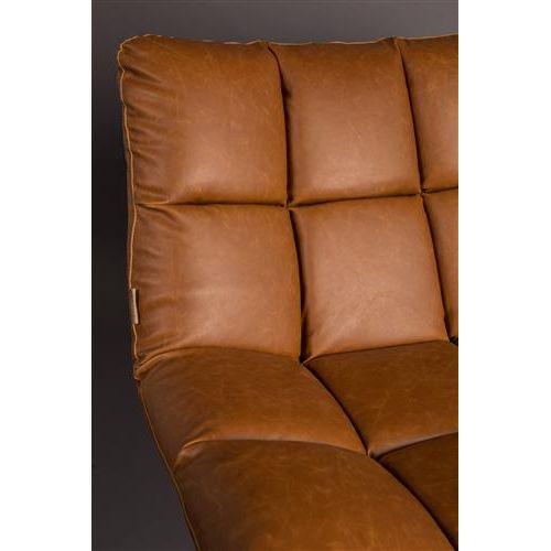 Fauteuil bar vintage brown