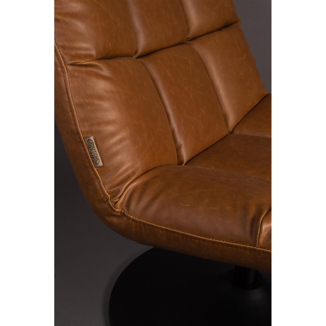 Fauteuil bar vintage brown