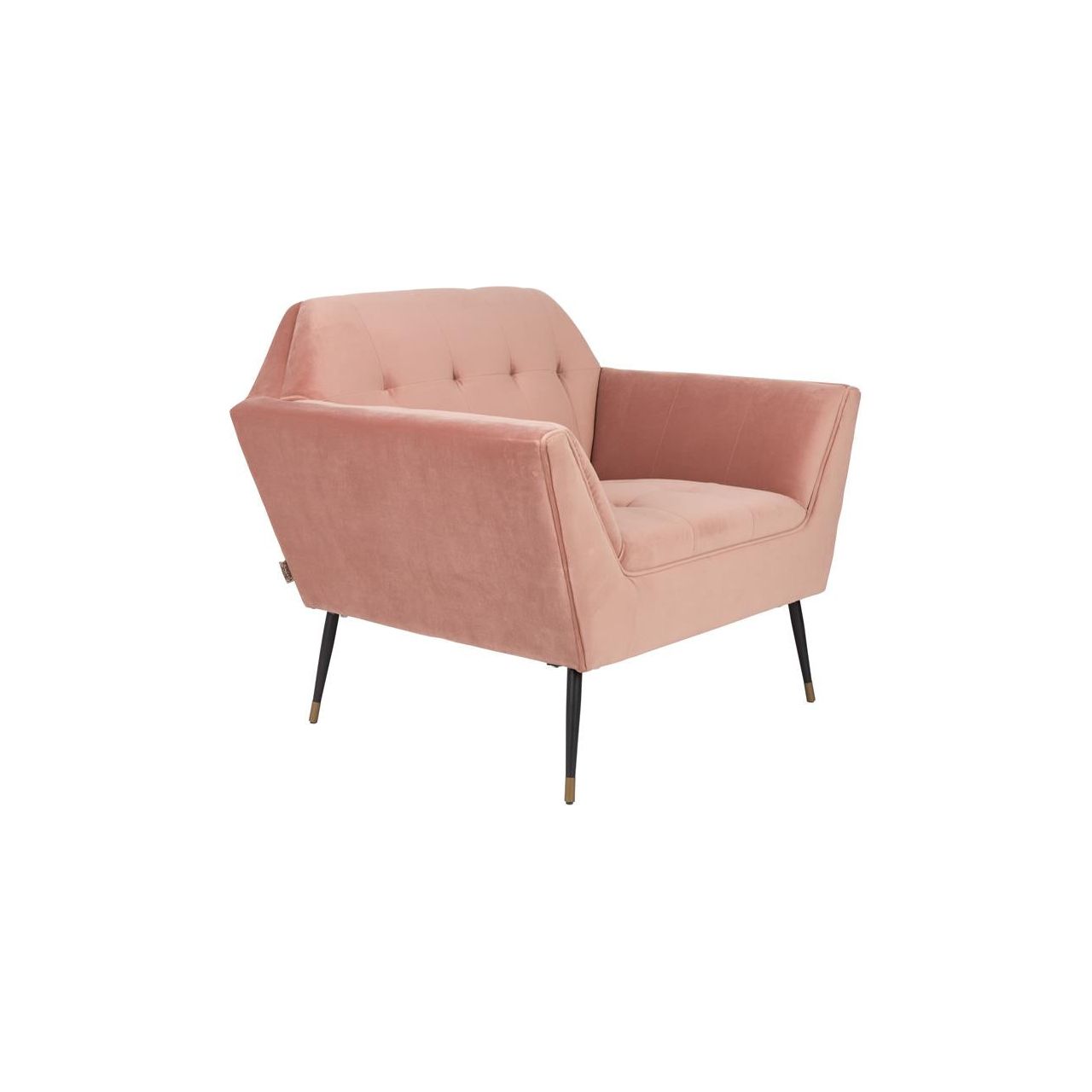 Kate pink clay armchair