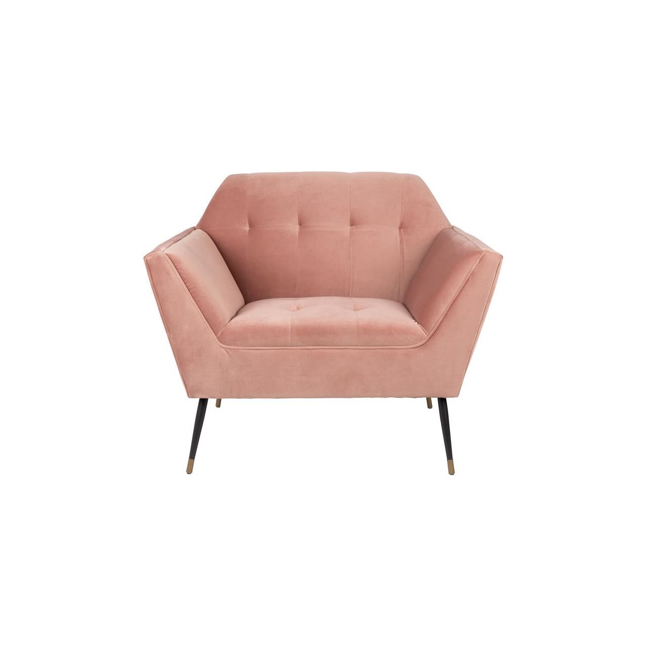 Kate pink clay armchair