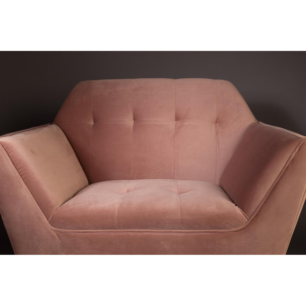 Kate pink clay armchair