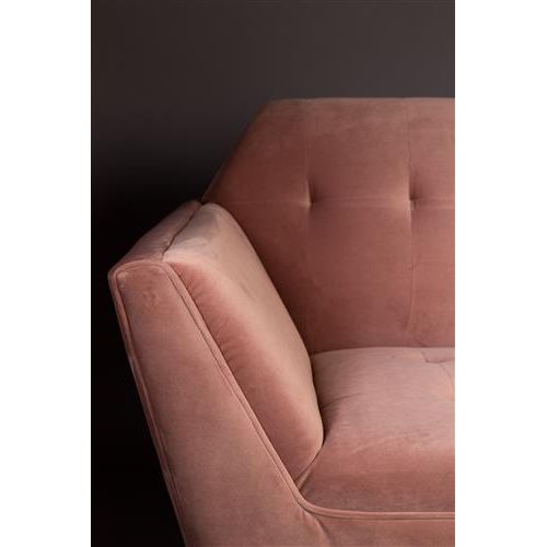 Kate pink clay armchair