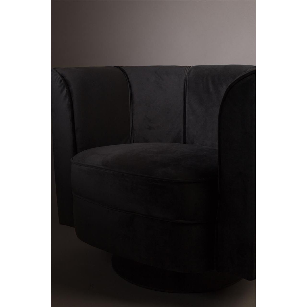 Armchair flower black