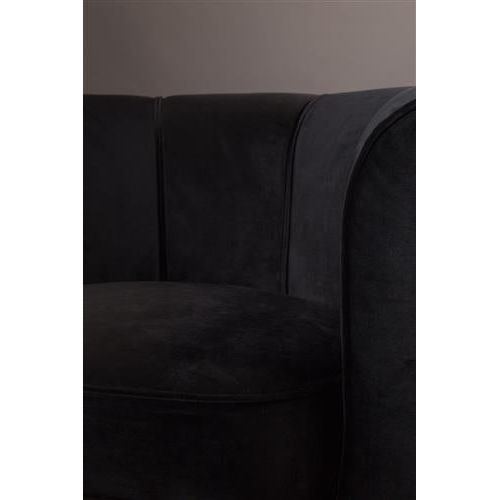 Armchair flower black