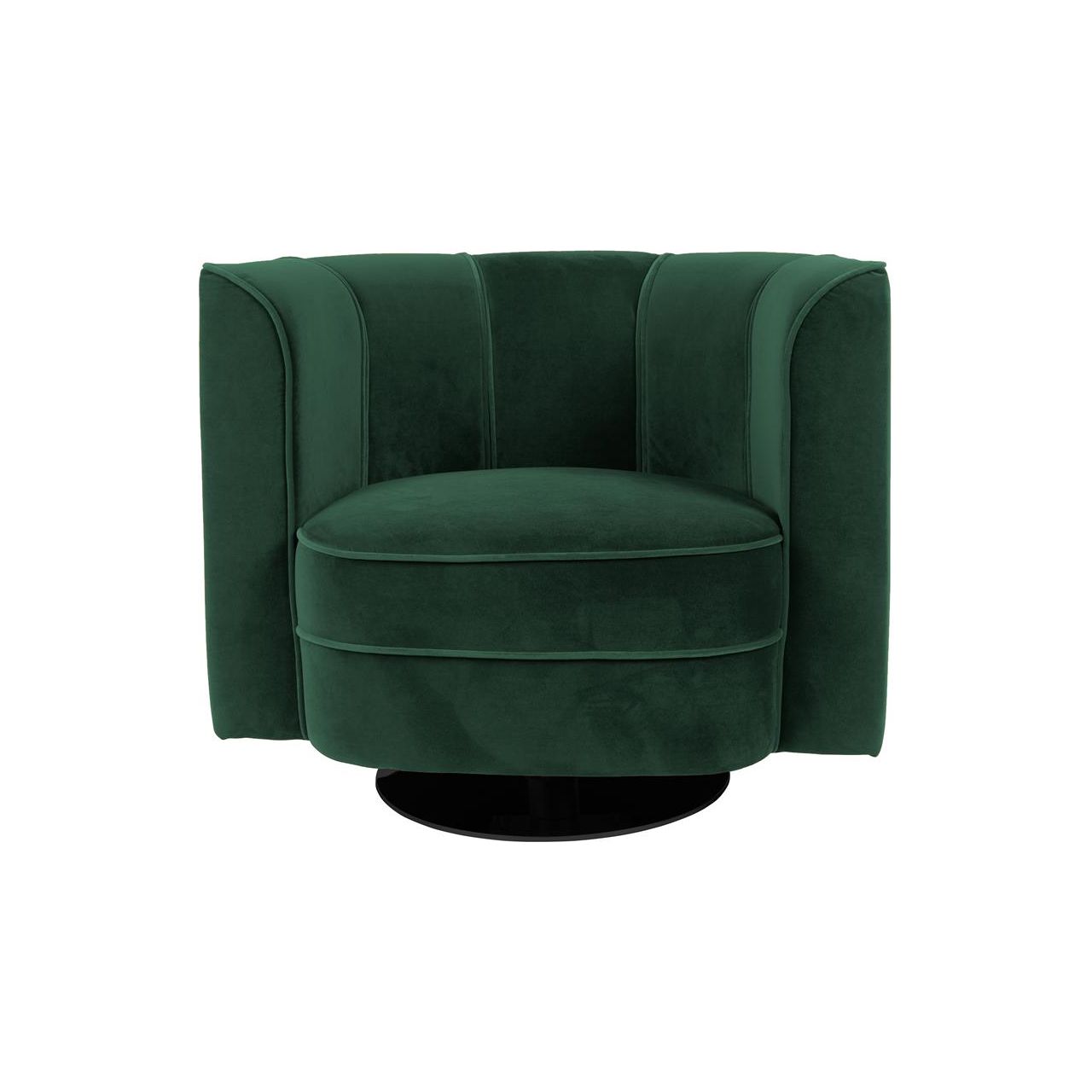 Fauteuil flower green