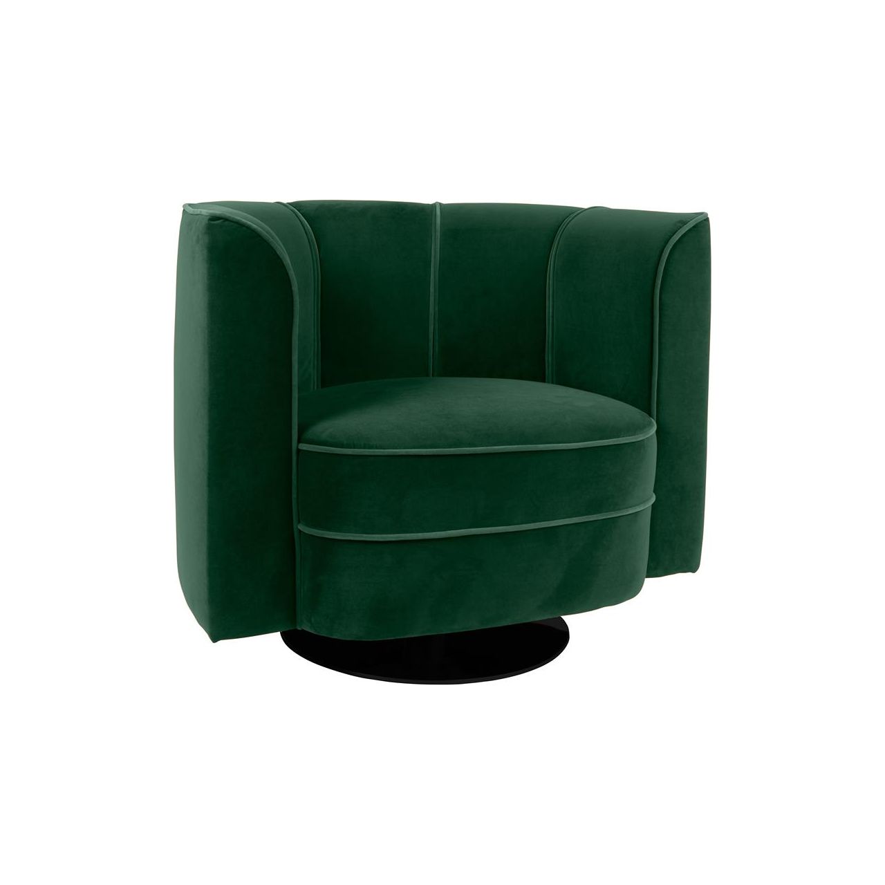 Fauteuil flower green