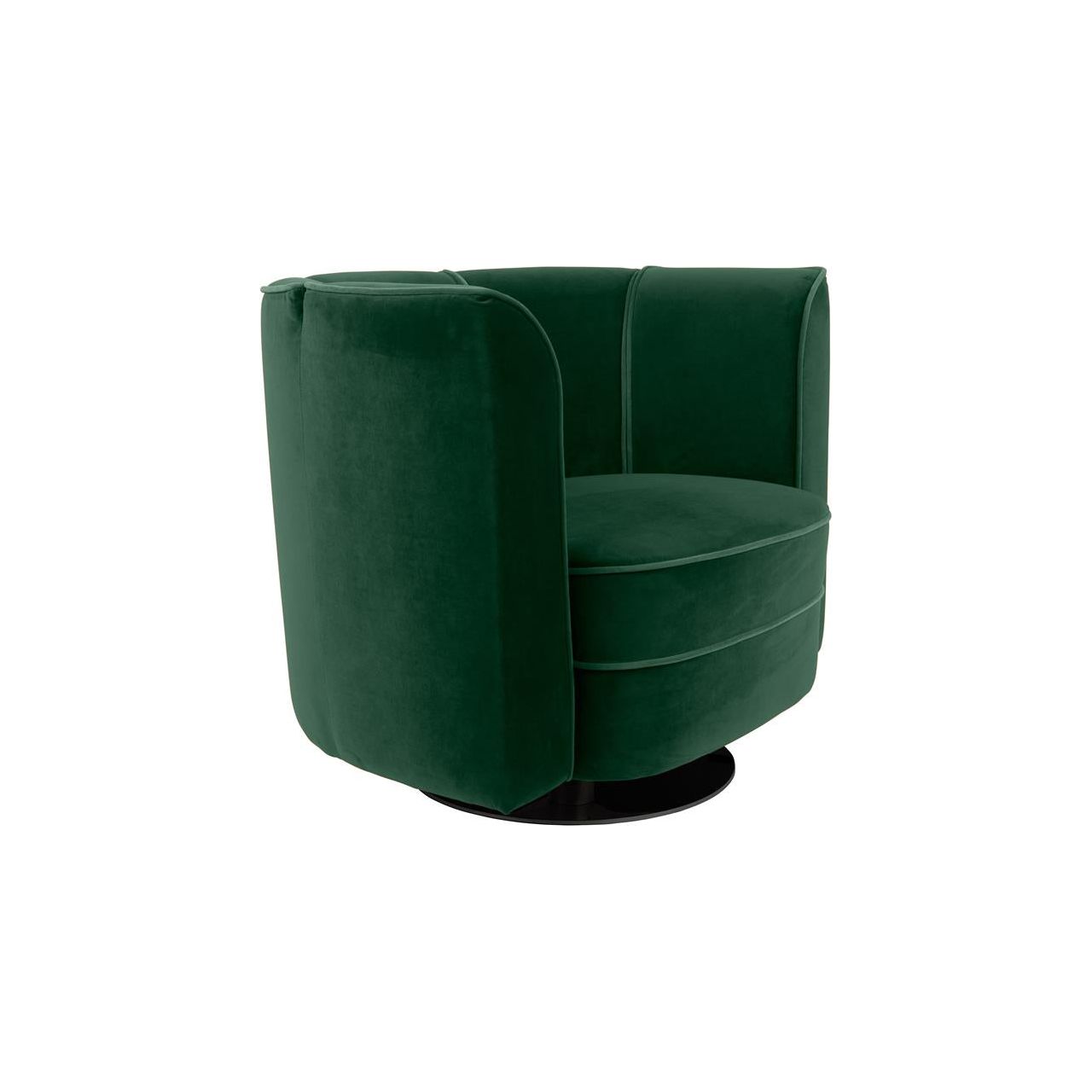 Armchair flower green