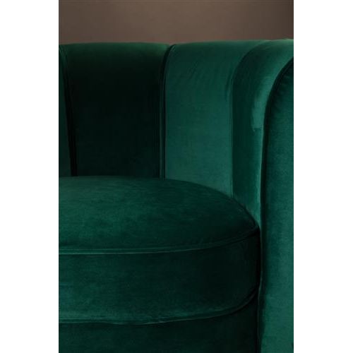 Armchair flower green