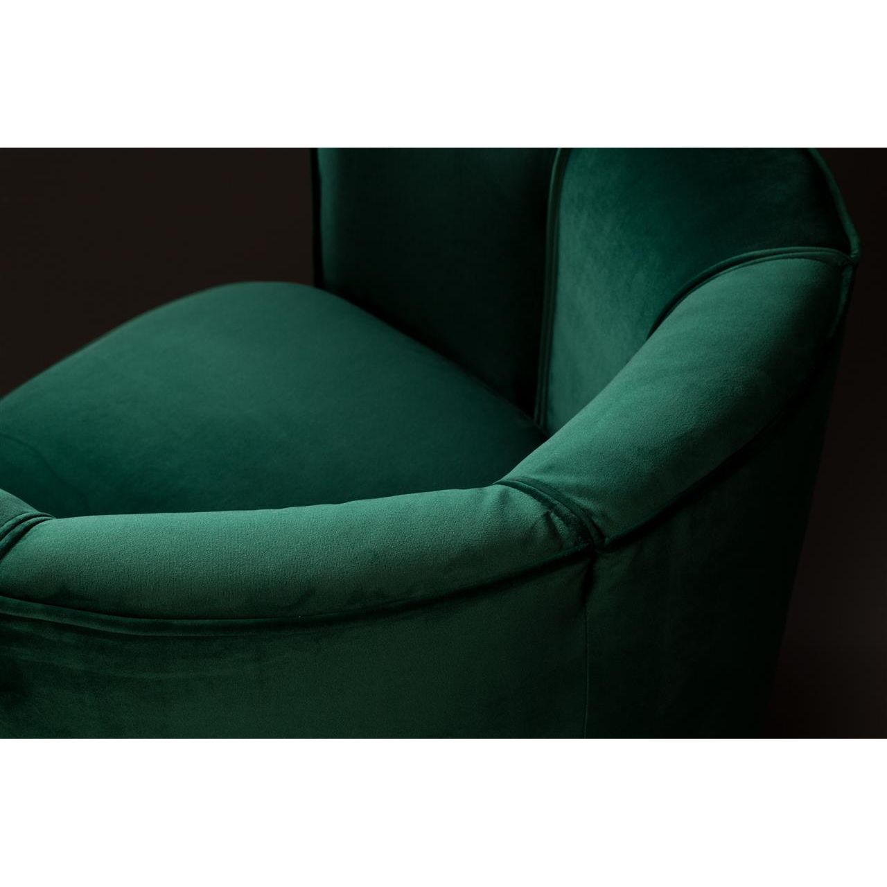 Fauteuil flower green