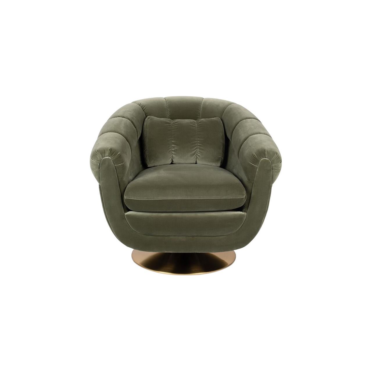 Fauteuil member olive