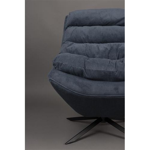 Armchair vince blue fr