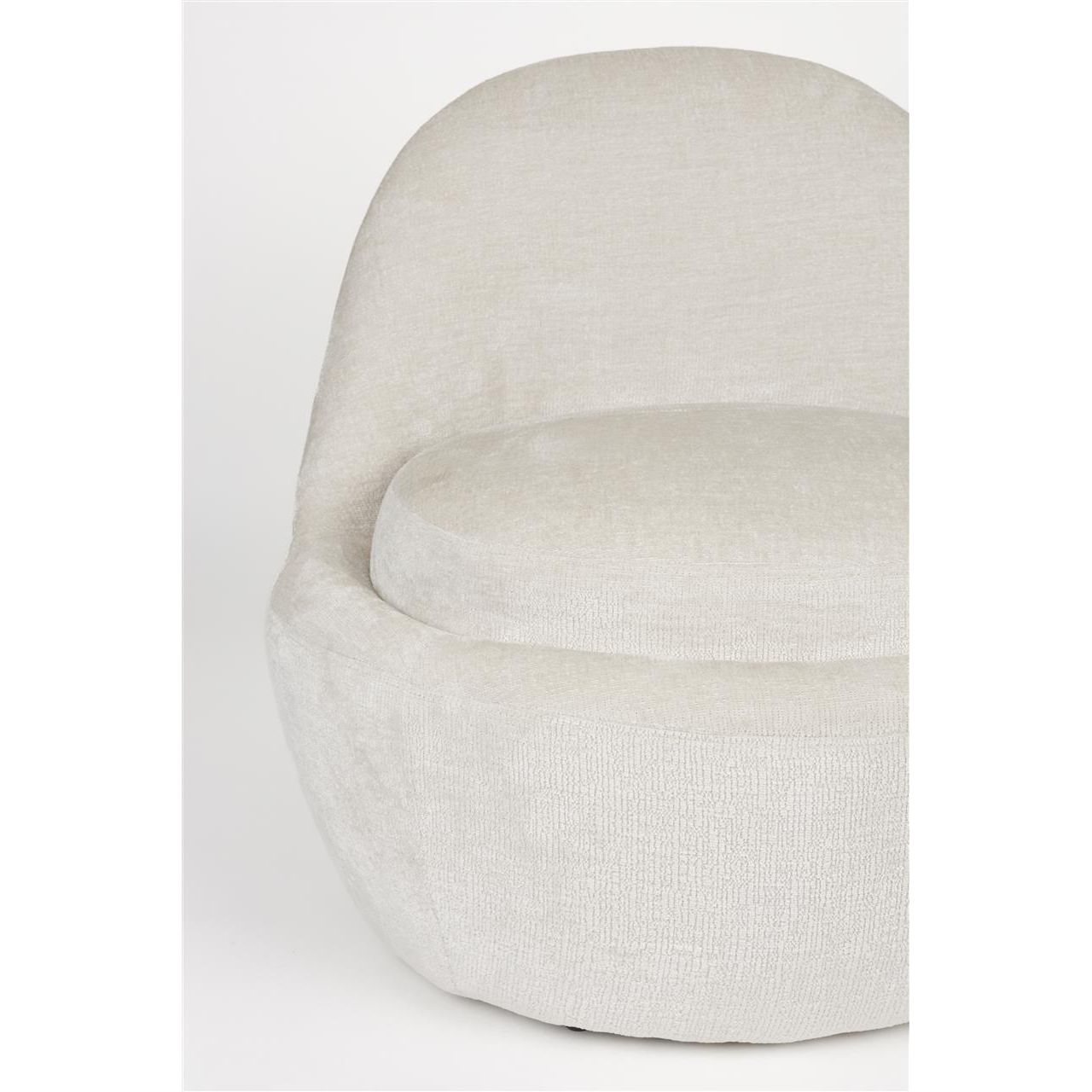 Fauteuil nash off-white