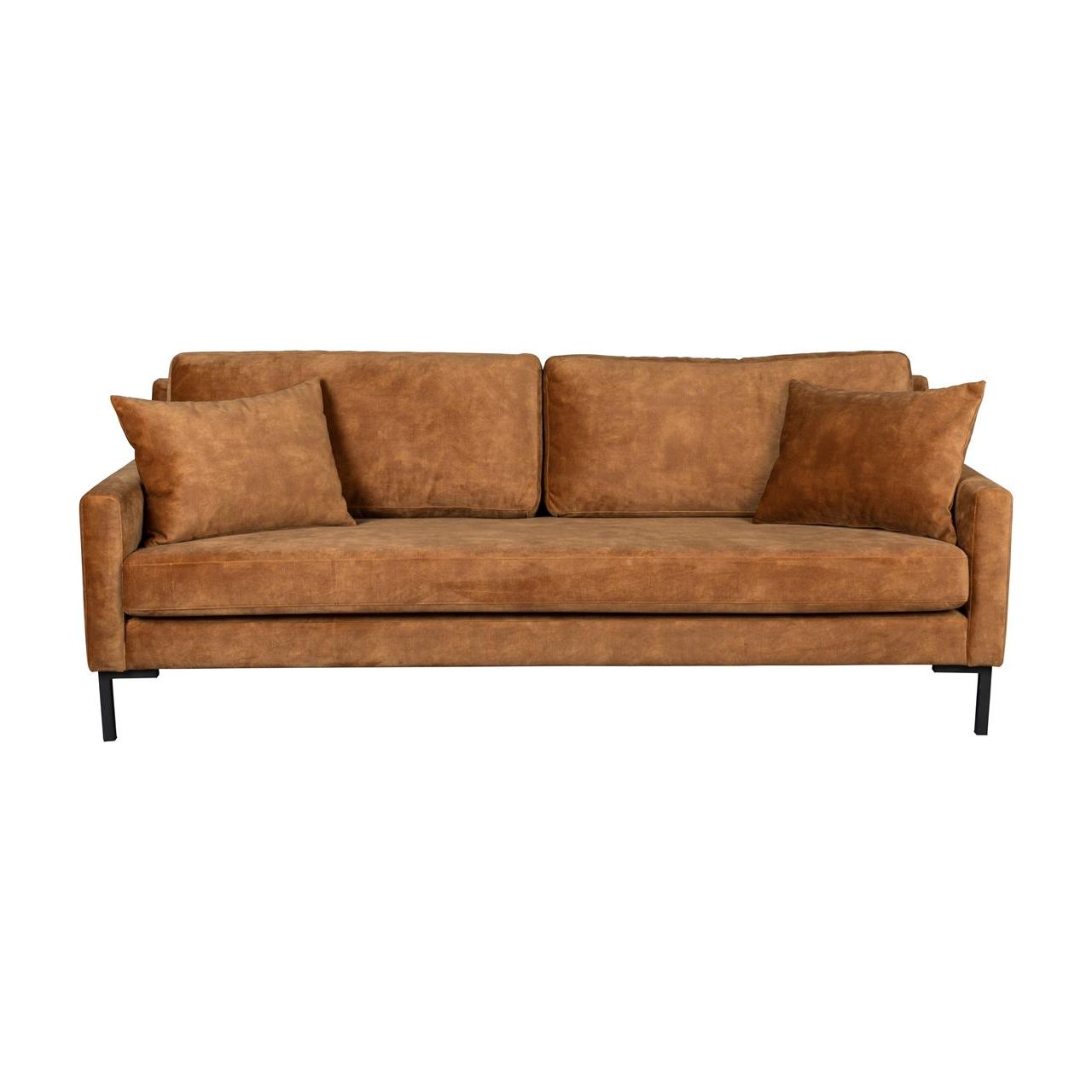 Sofa houda 3 seater caramel