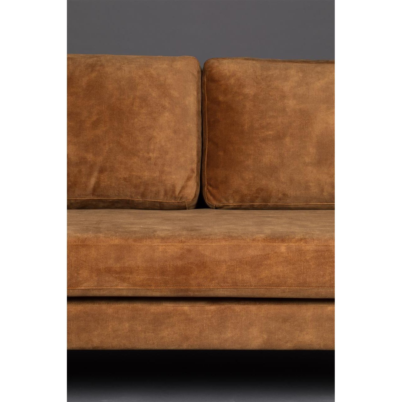 Sofa houda 3 seater caramel