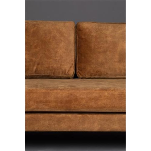 Sofa houda 3 seater caramel