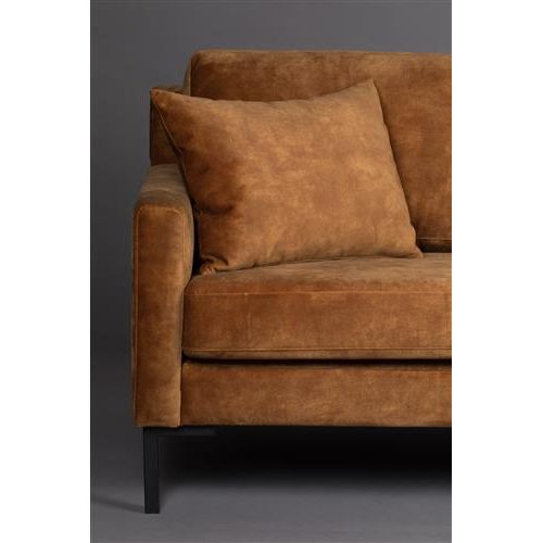 Sofa houda 3 seater caramel