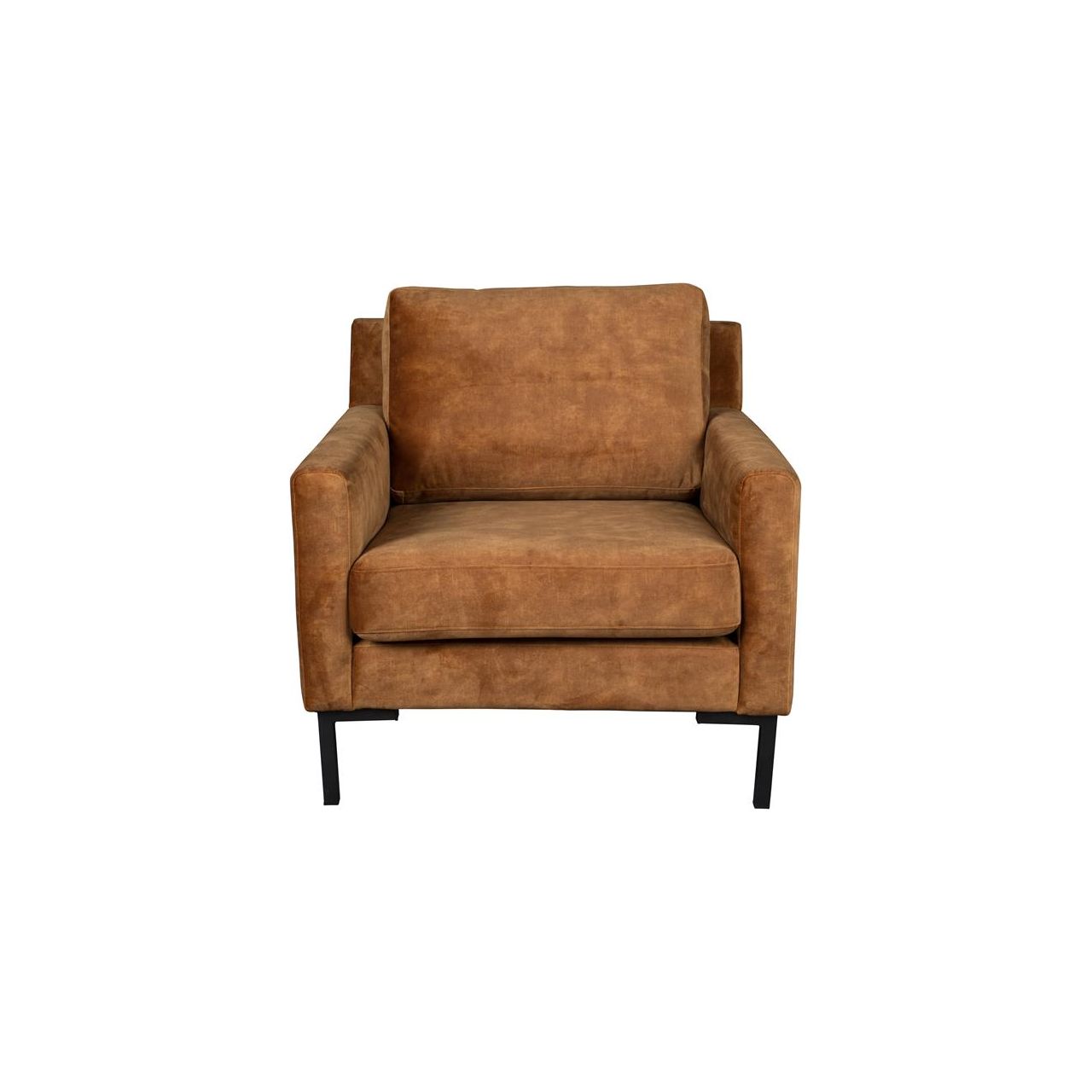 Sofa Houda 1 seater caramel