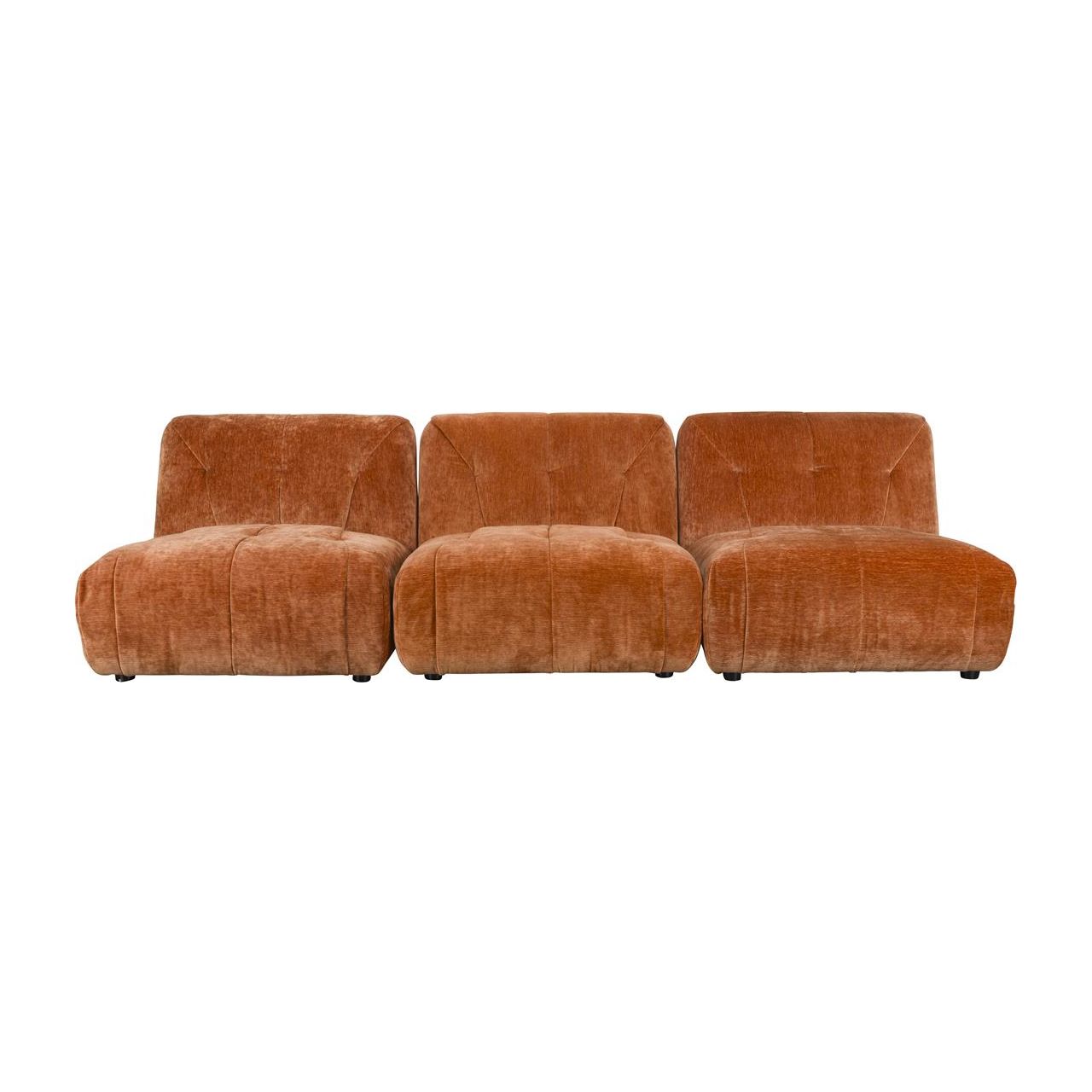 Sofa giada 3-seater terra