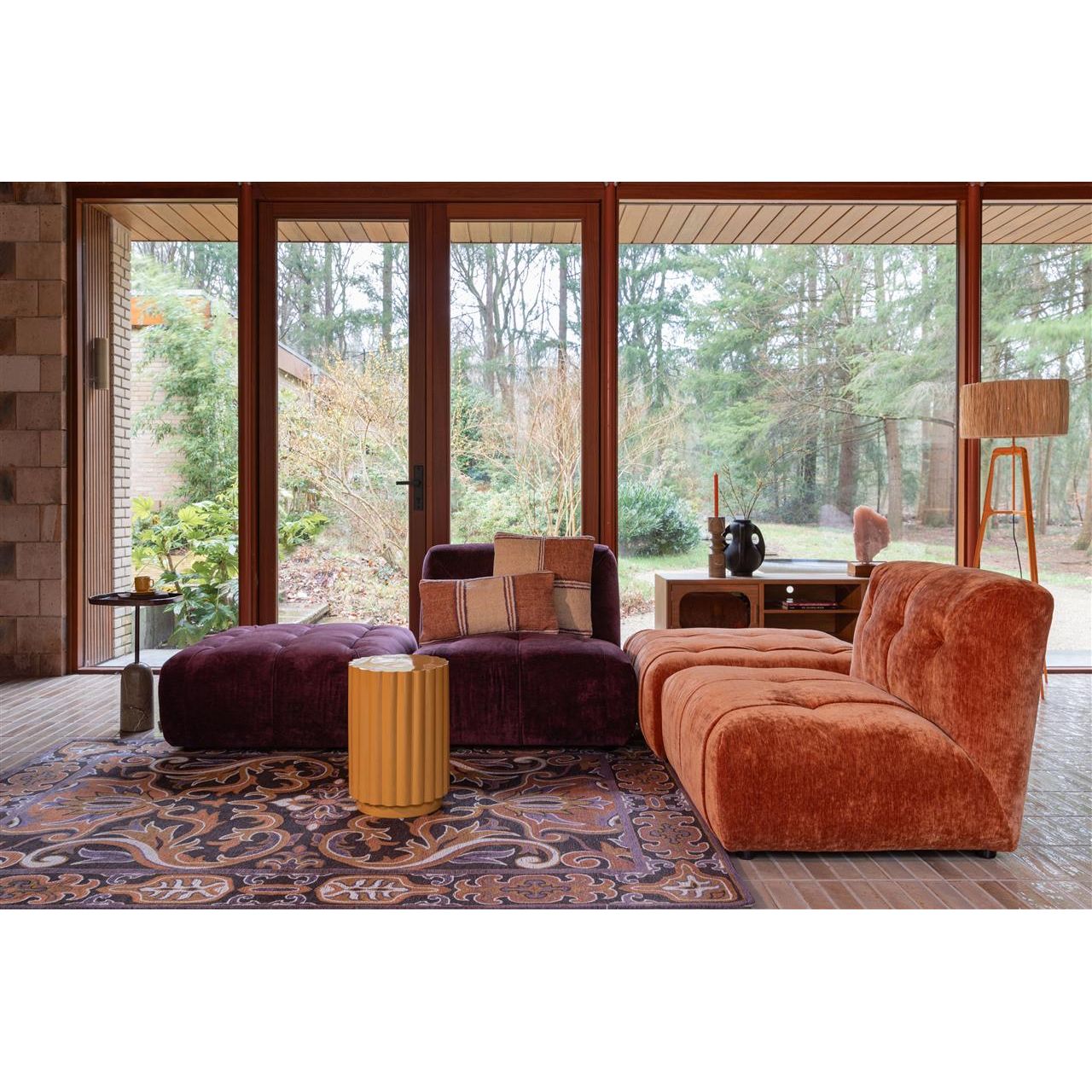 Sofa giada 3-seater terra