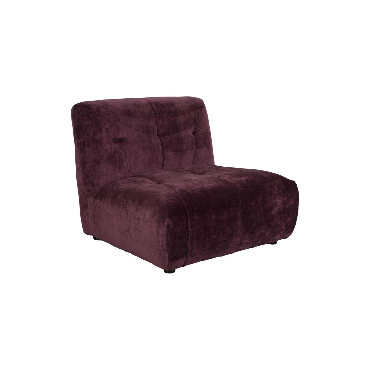 Sofa giada 1-seater plum