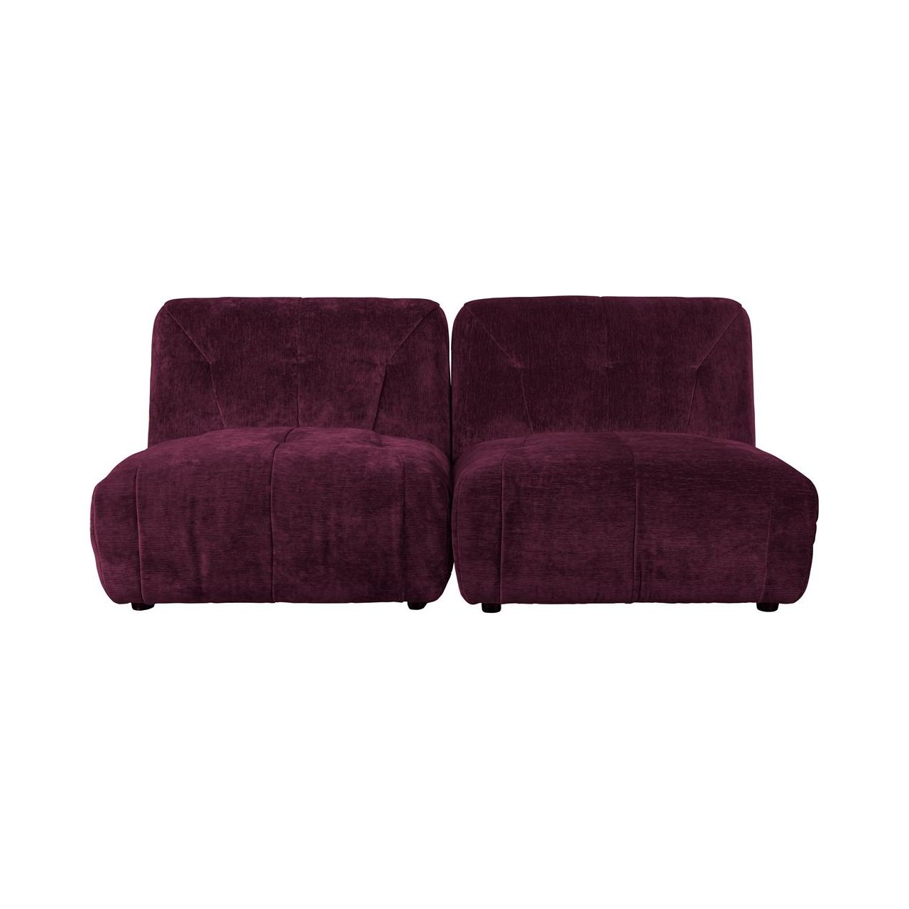 Sofa giada 2-seater plum