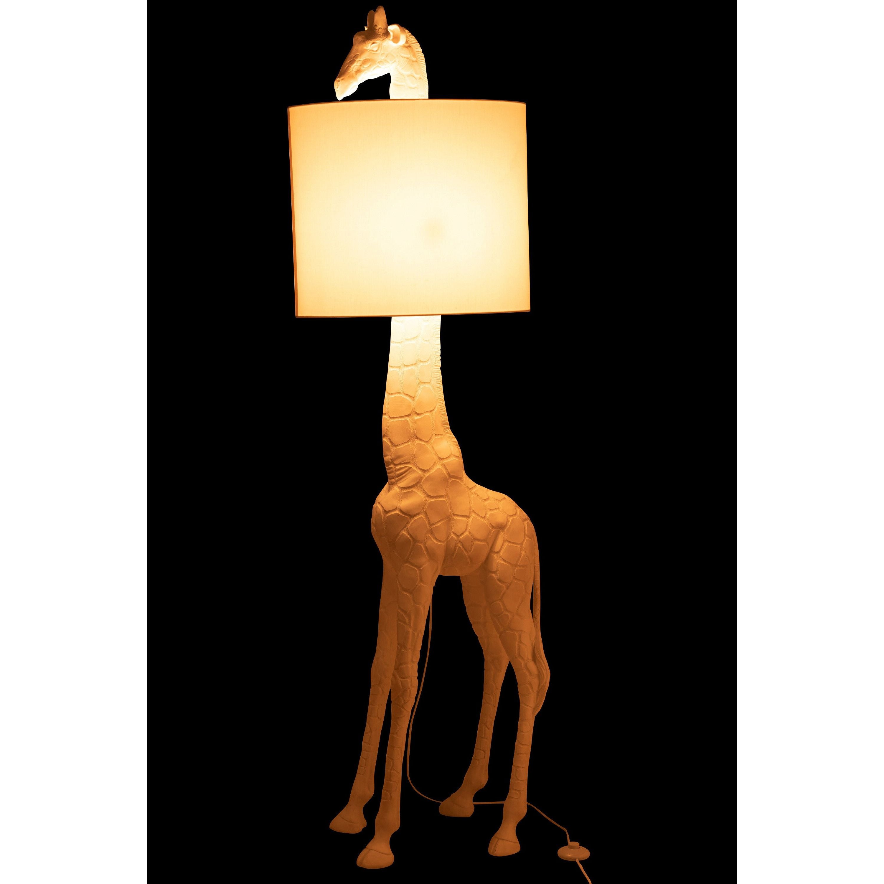 Lamp Giraf Poly Wit