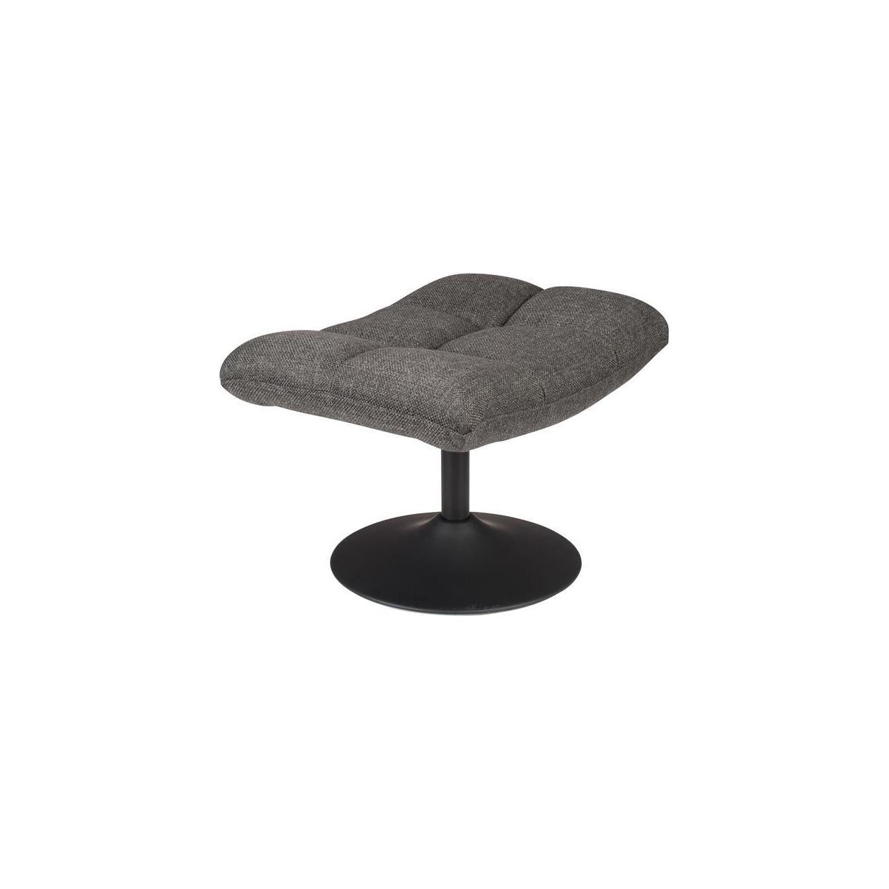 Footstool bar dark grey