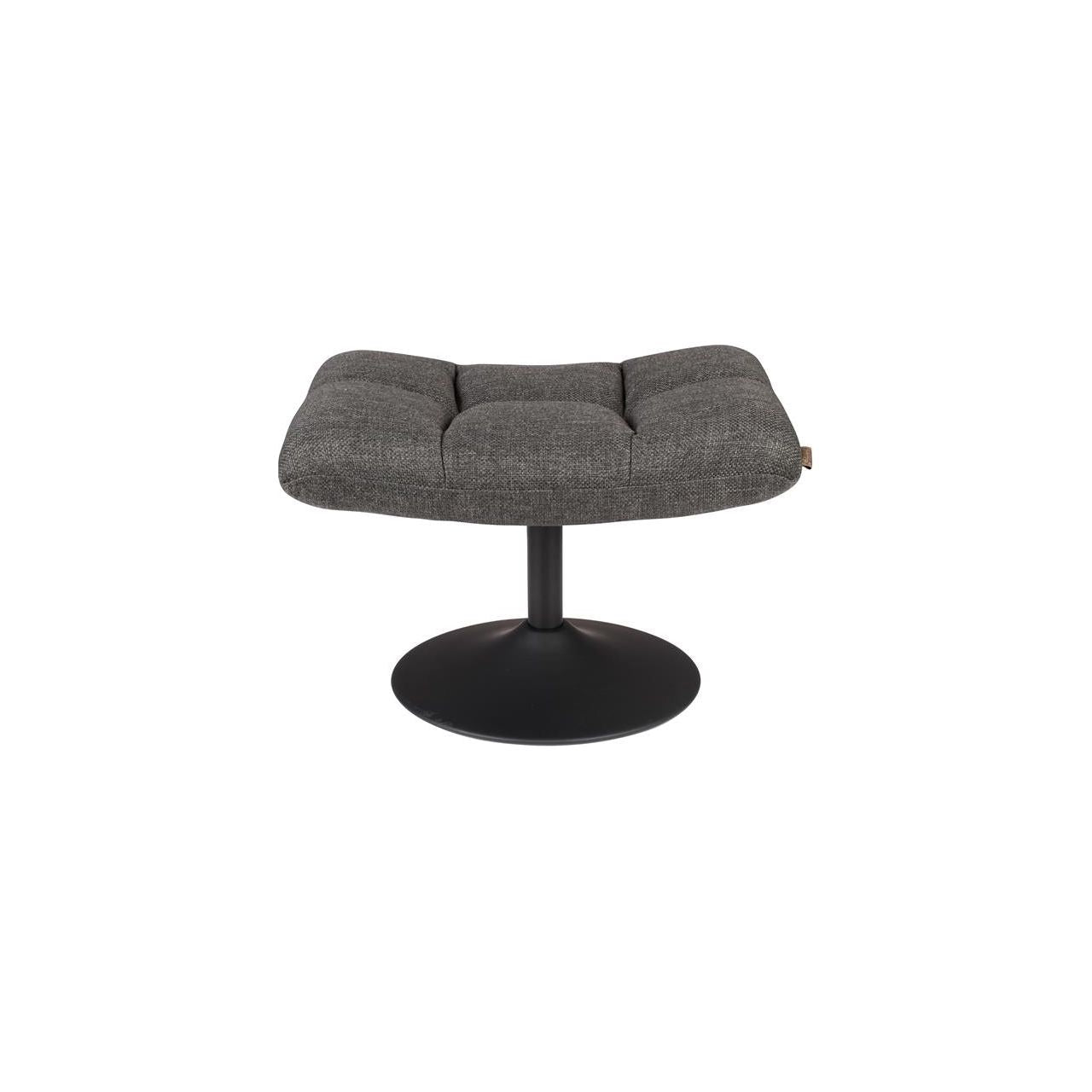 Footstool bar dark grey