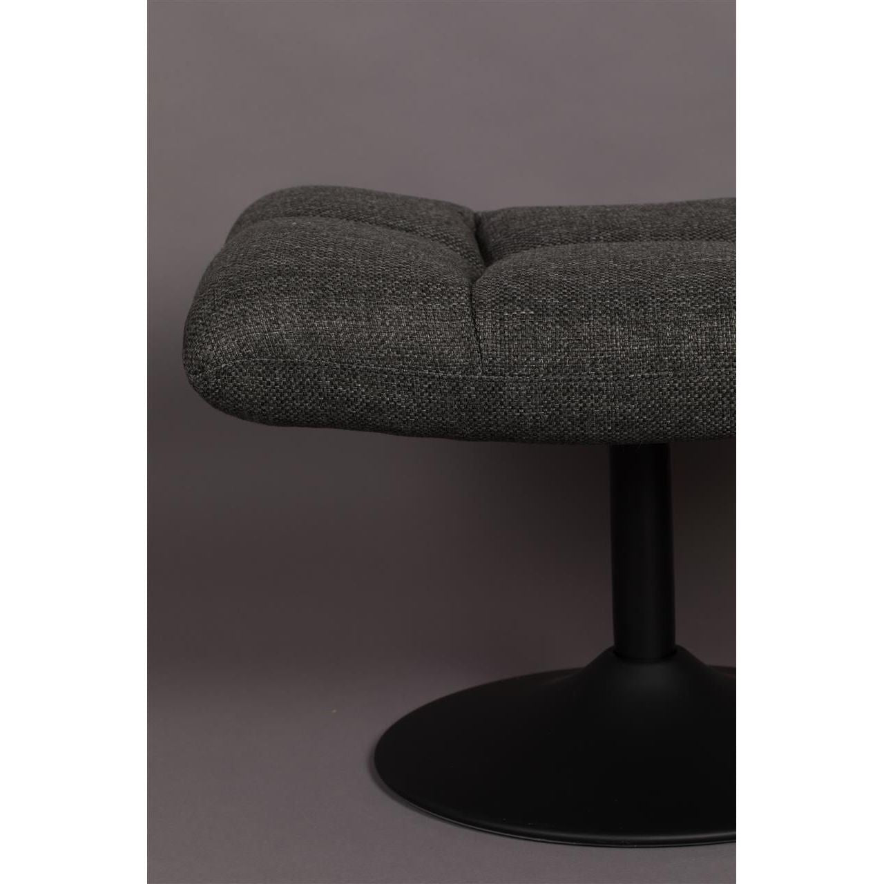 Footstool bar dark grey