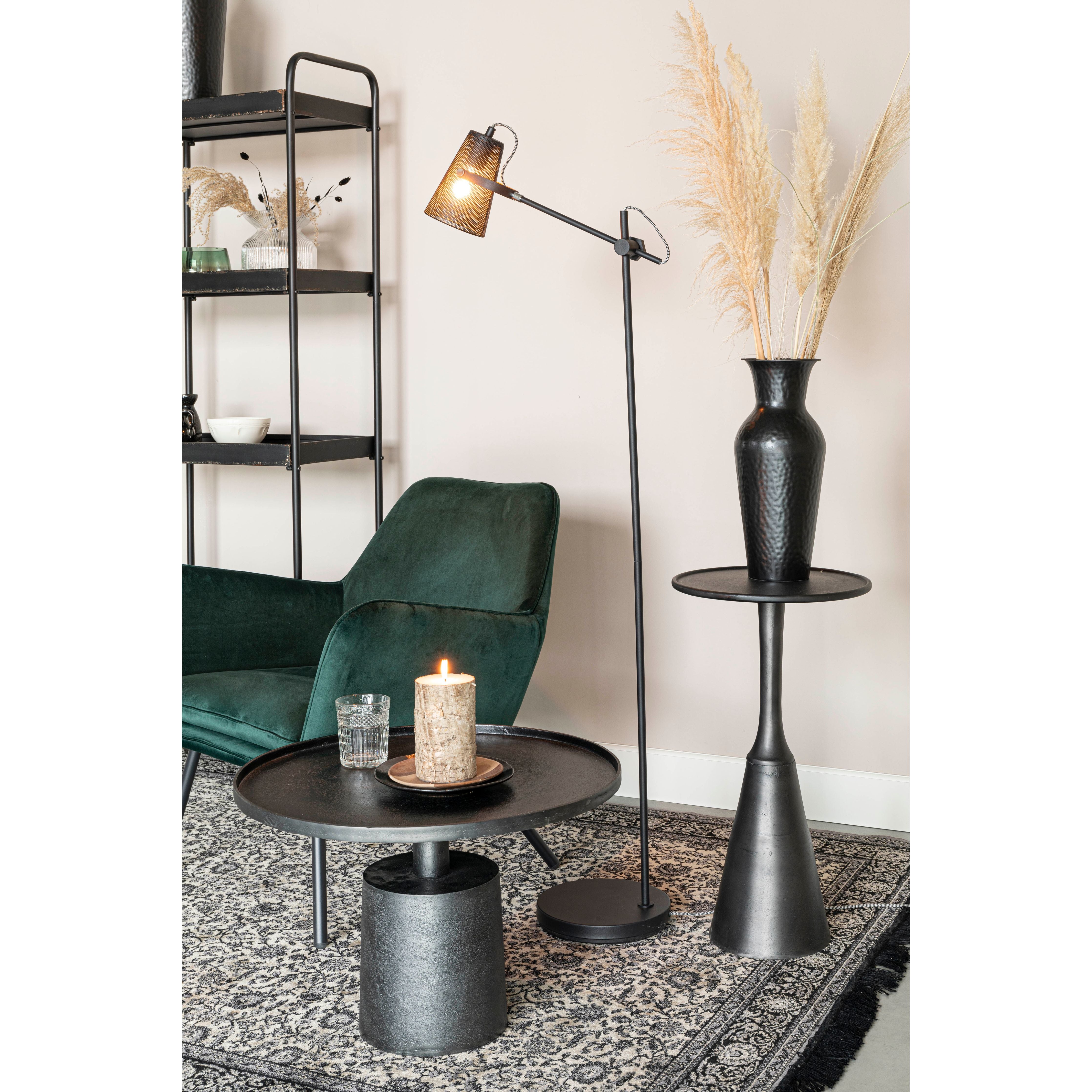 Side table noah antique black