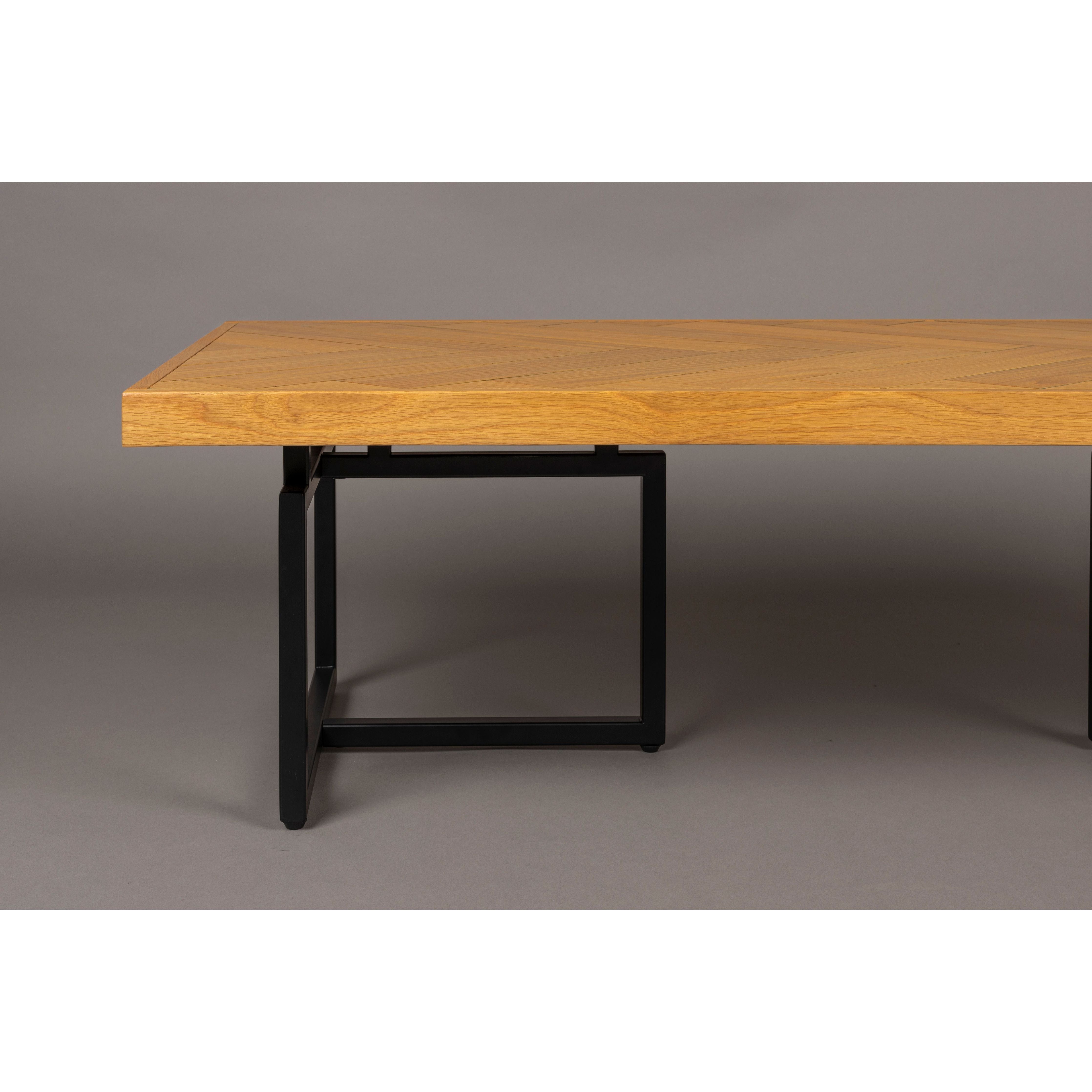 Coffee table class oak