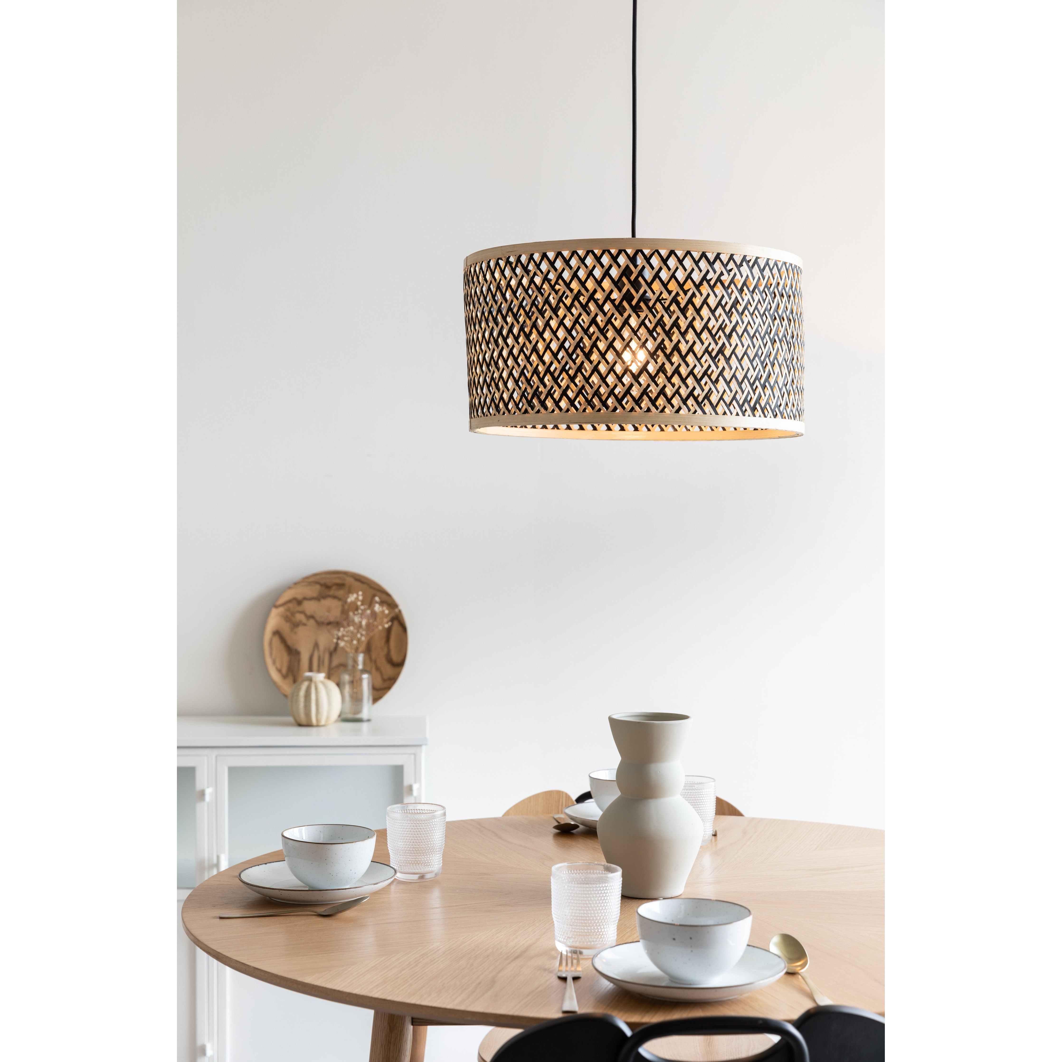 Pendant lamp isla bamboo large