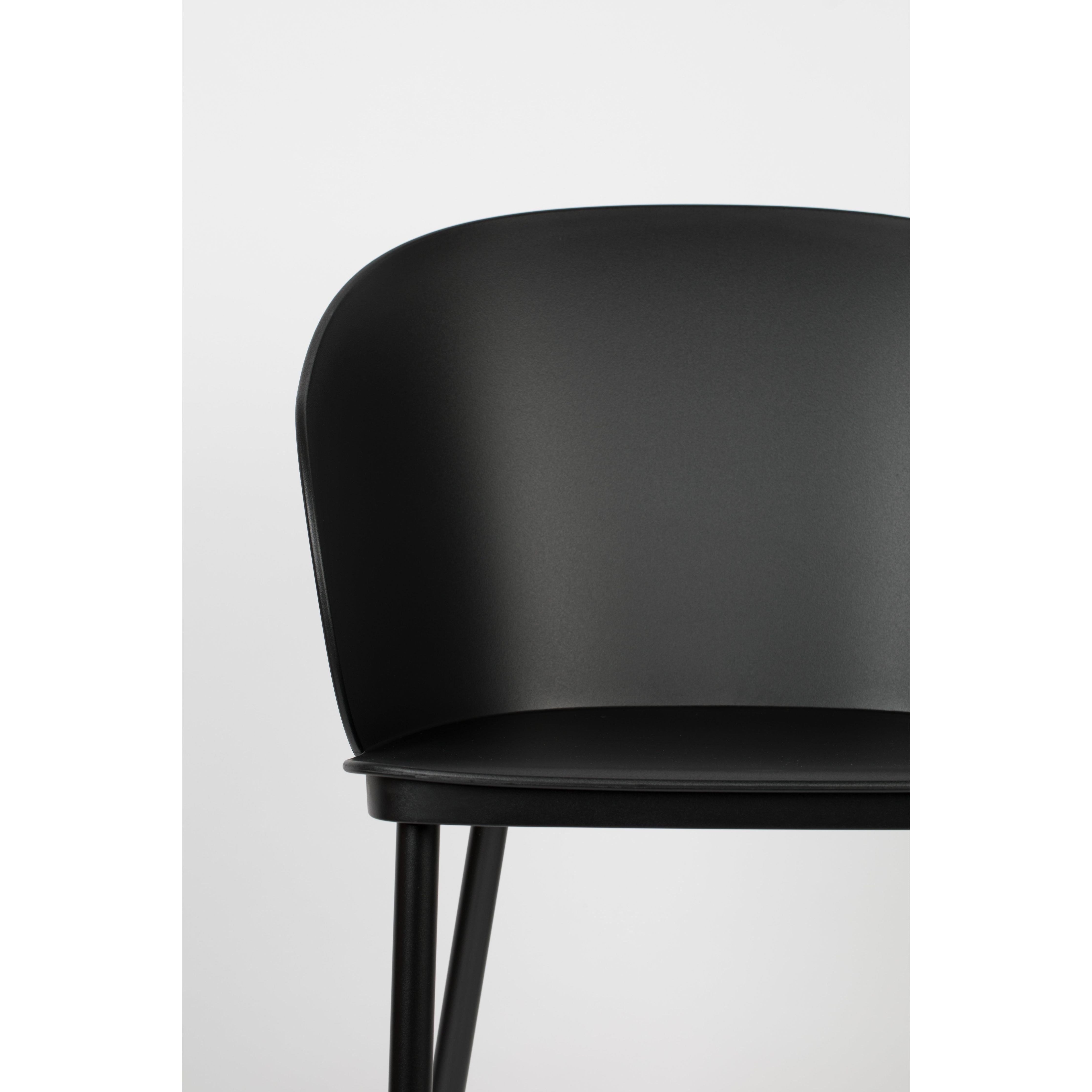 Chair gigi all black