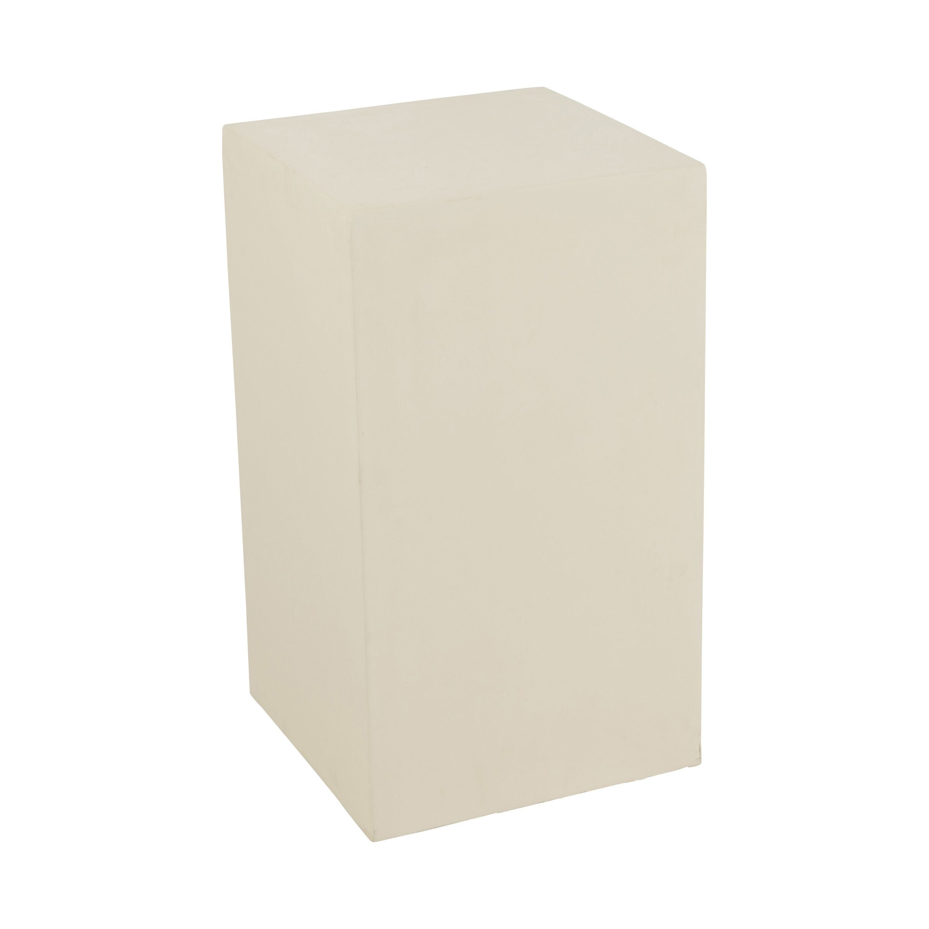 Display Standard Rectangle Plywood White Large