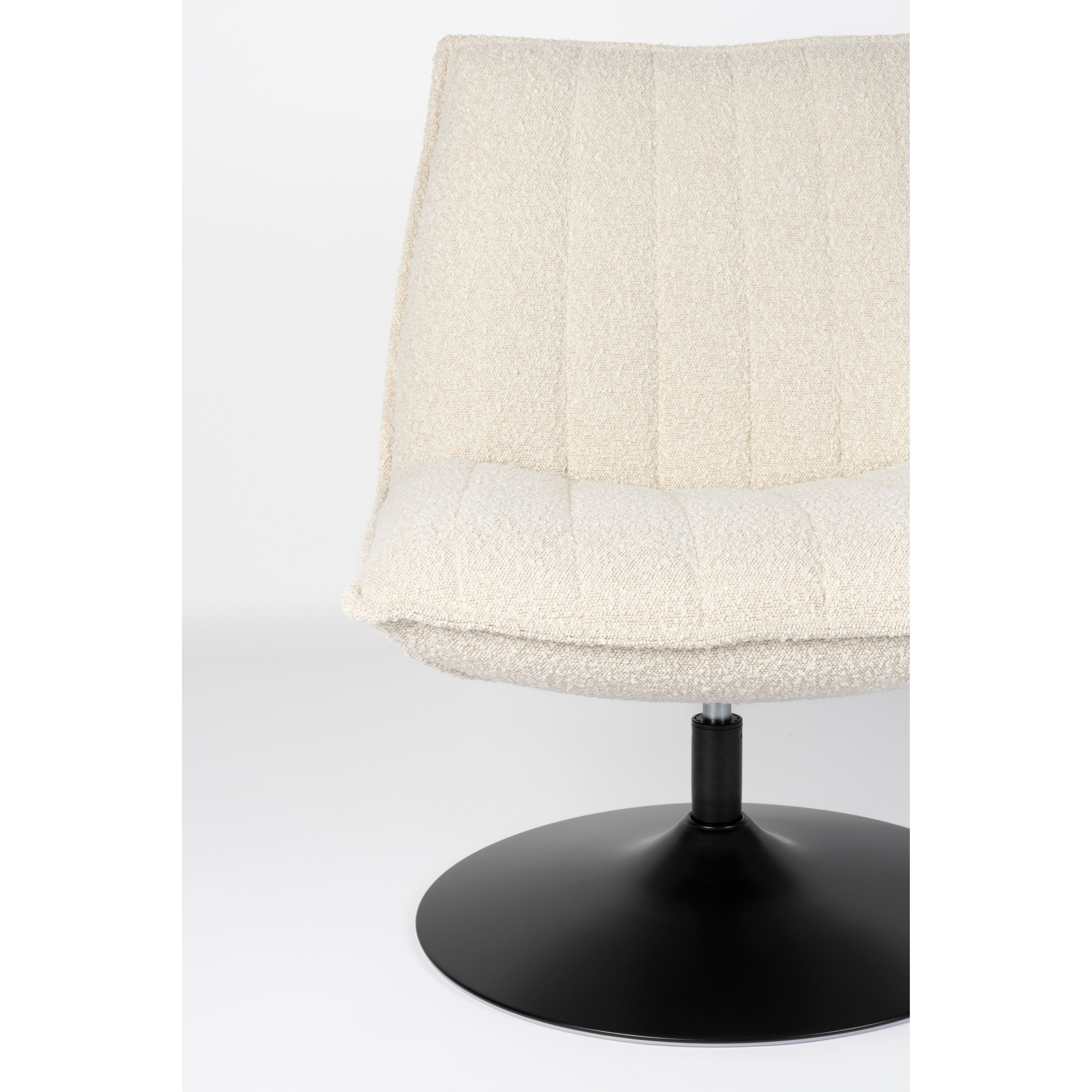 Jax armchair off white bouclé