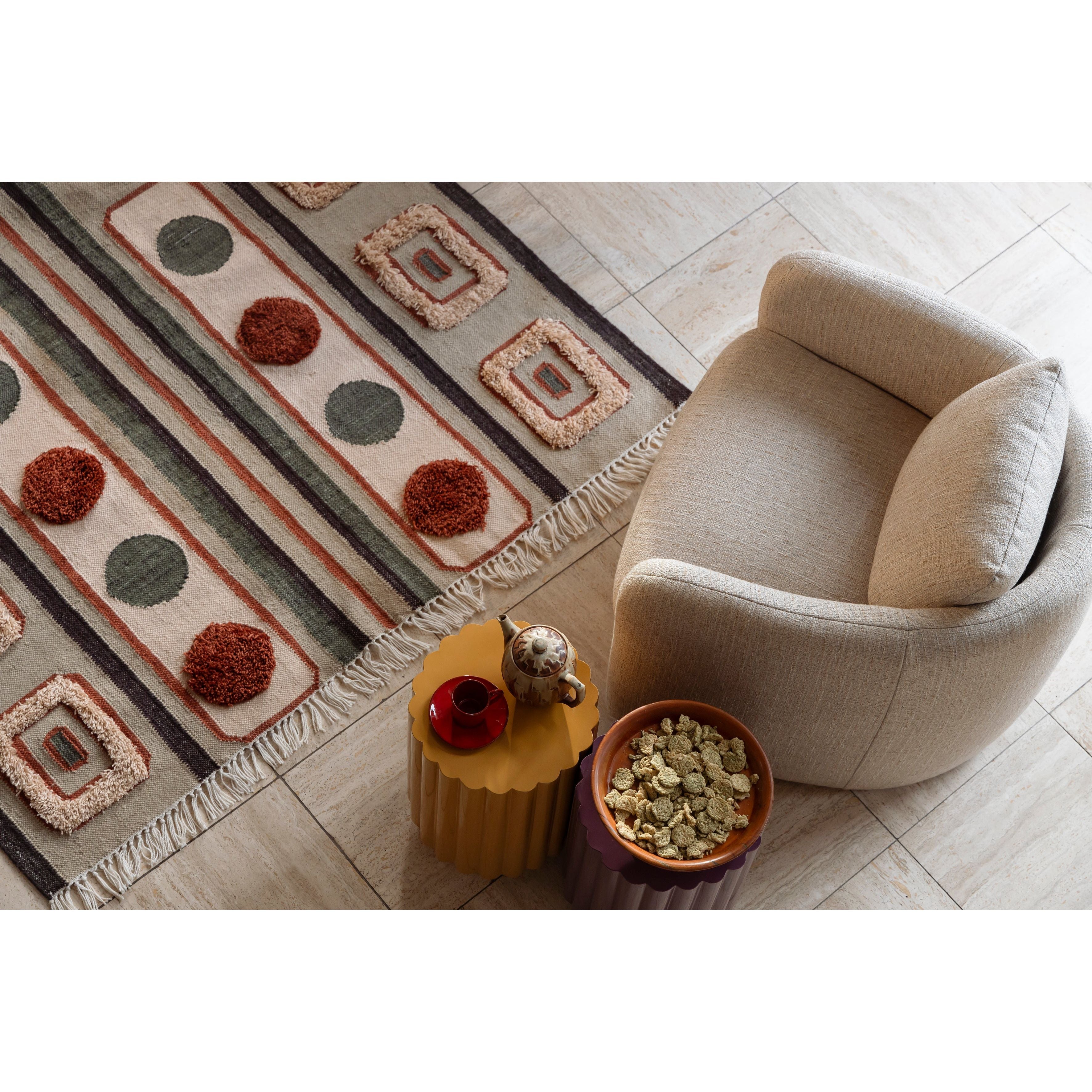 Fauteuil boho sand