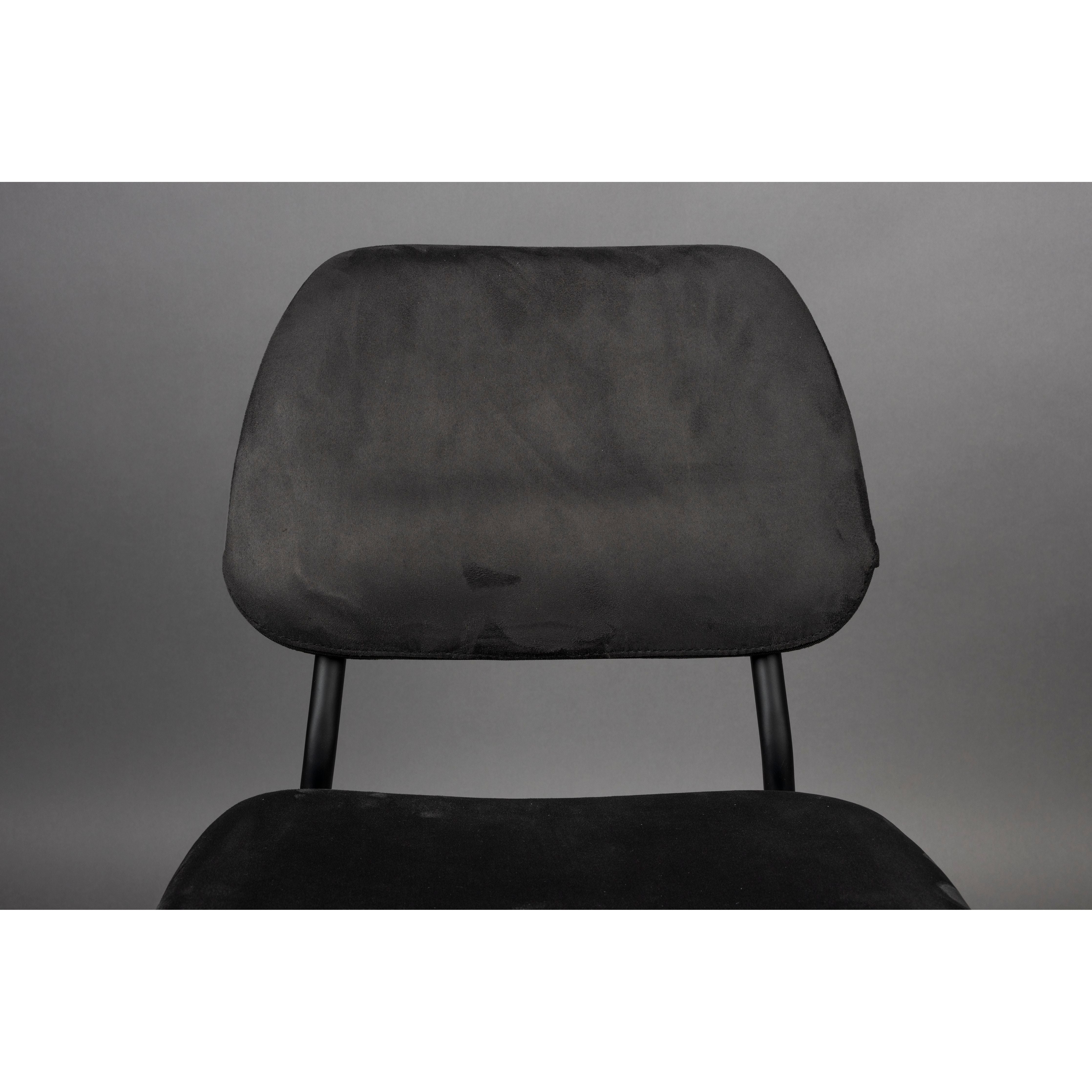 Chair darby black | 2 pieces