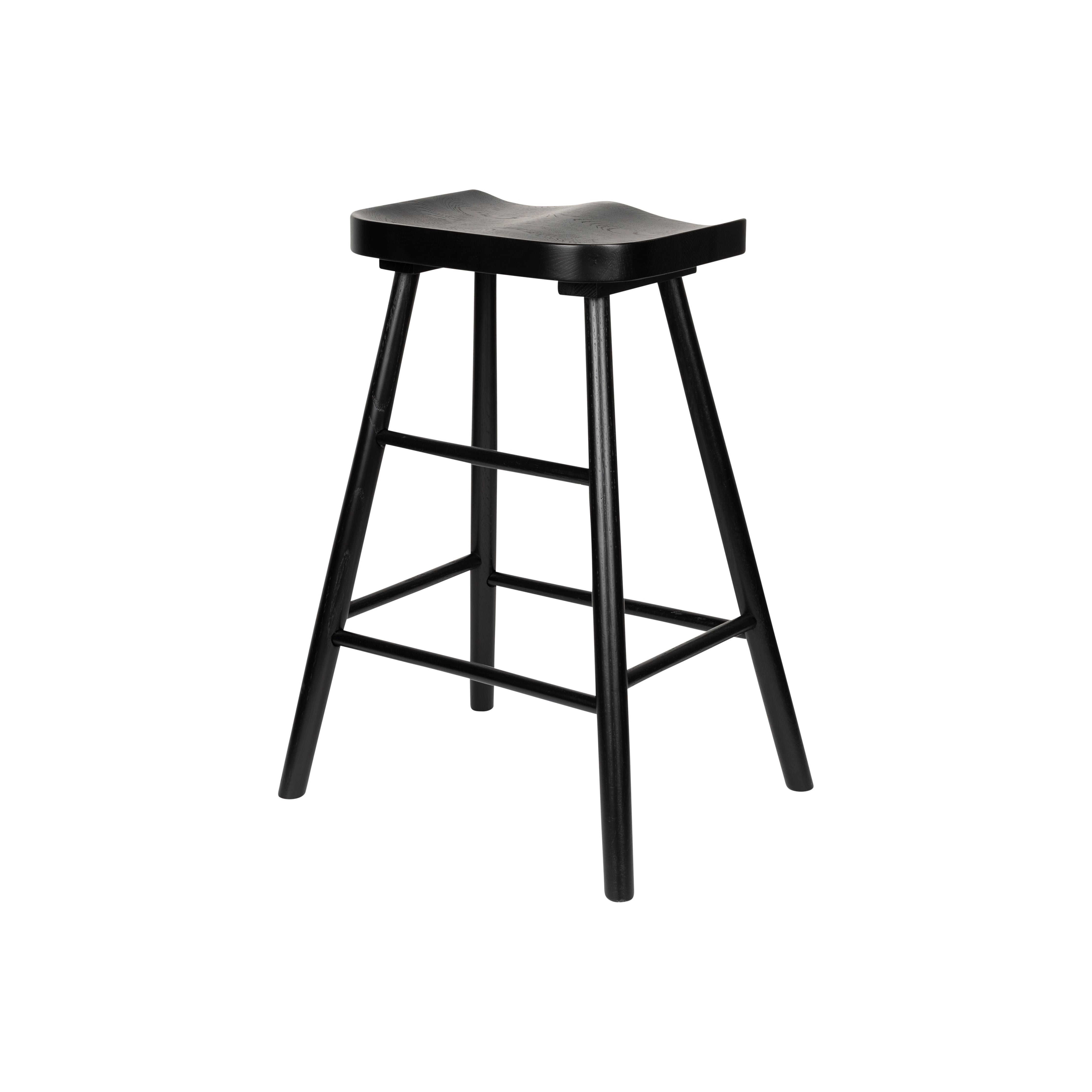 Bar stool vander black