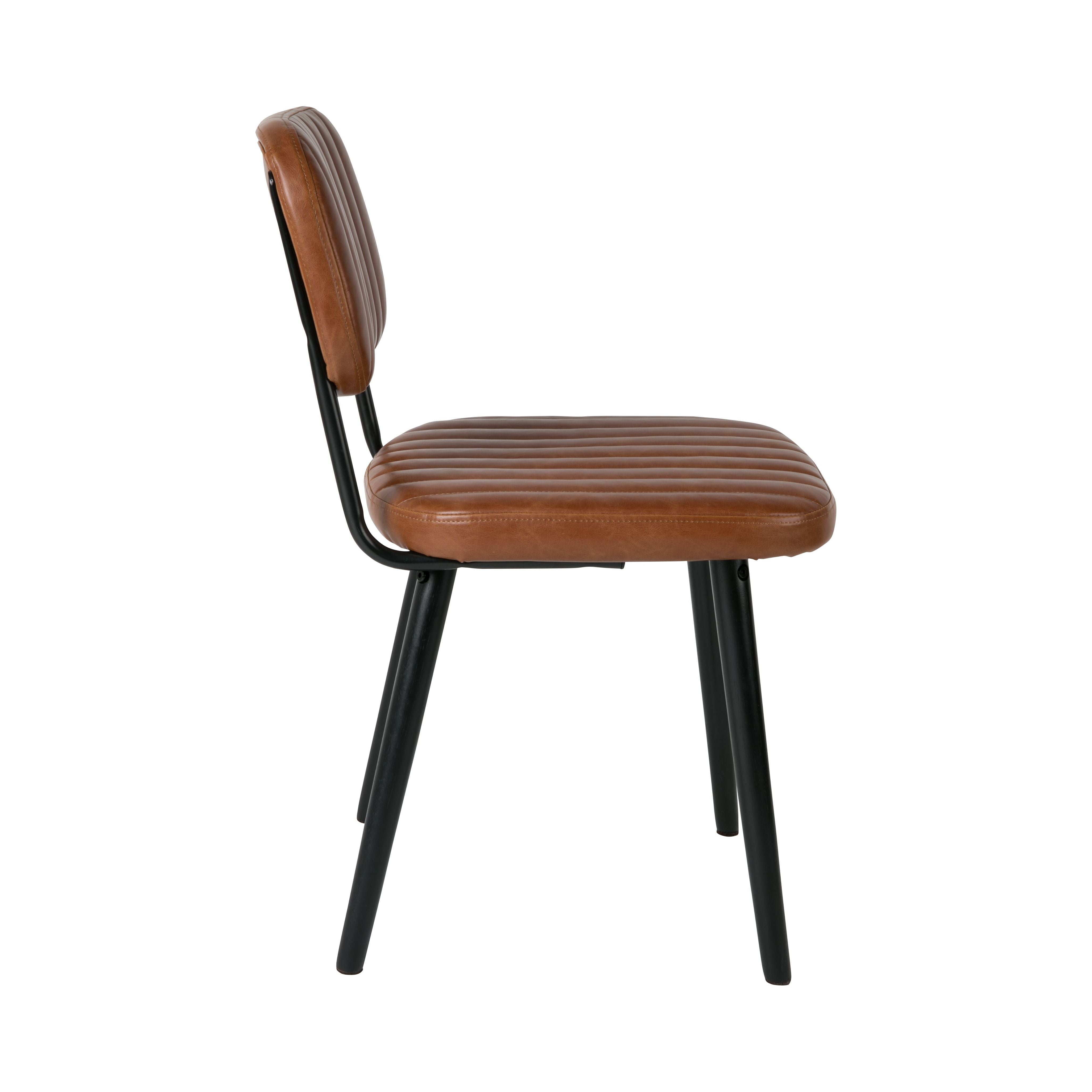 Chair jake worn brown
