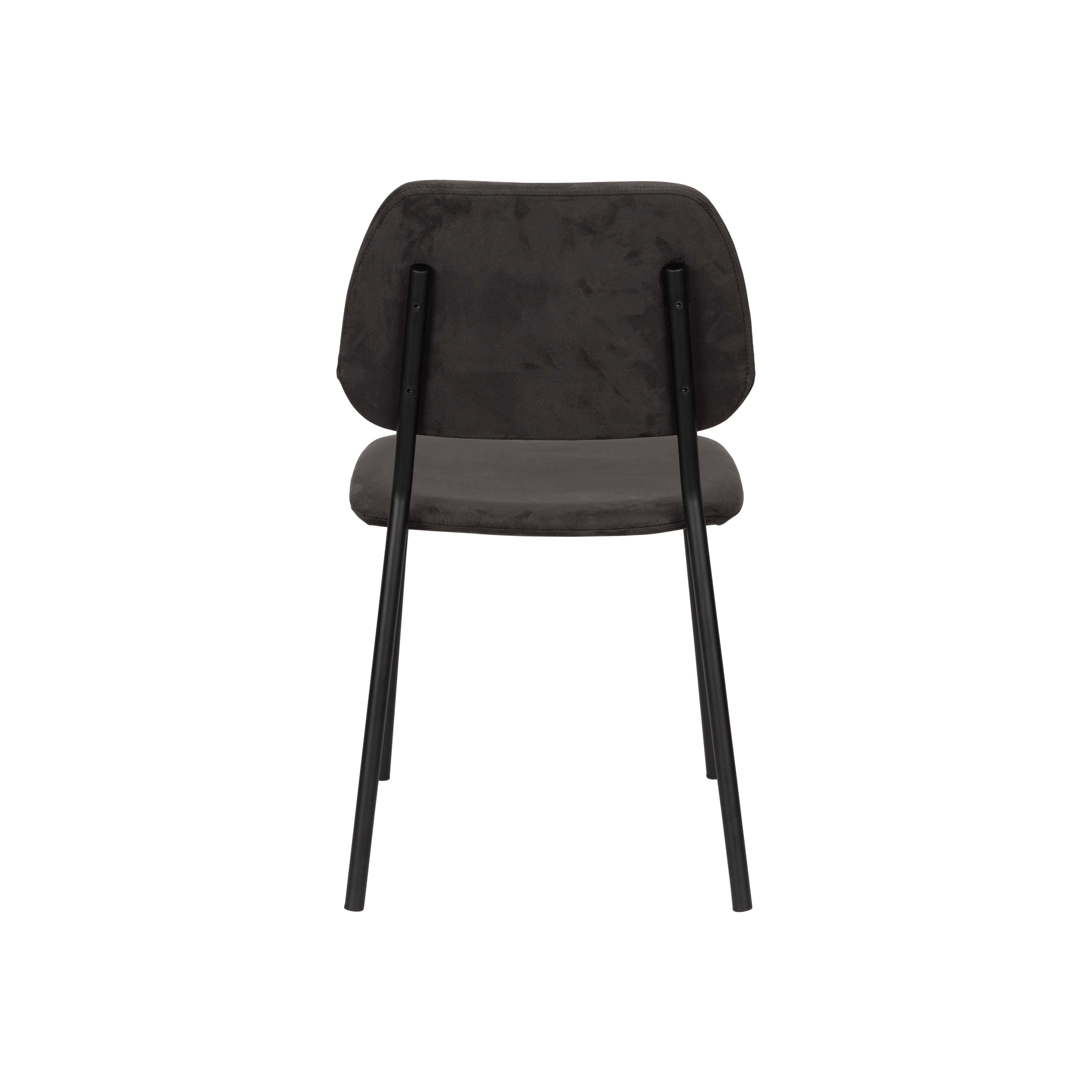 Chair darby black | 2 pieces